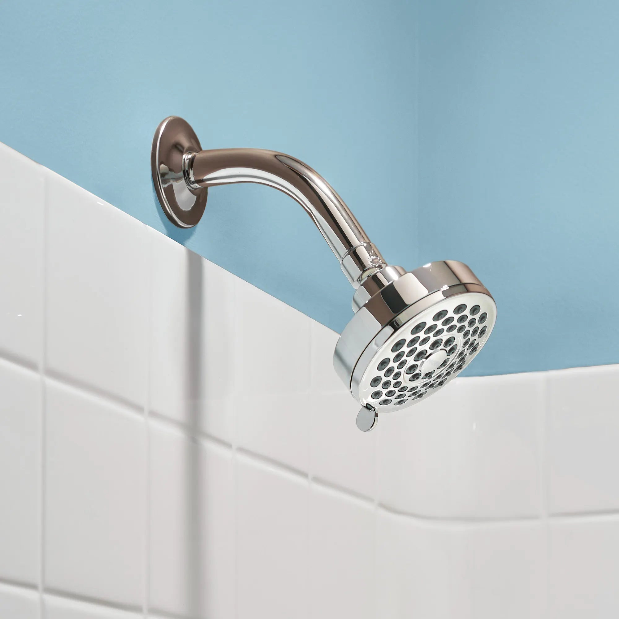 Eos Three-Function 3 3/4 Diameter Spray Head Eco-Performance Showerhead - Image 3