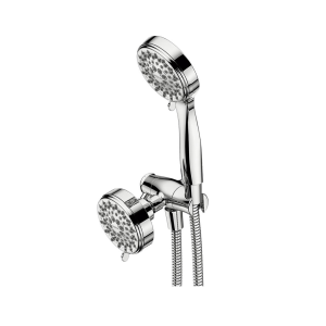 Ignite Five-Function 3 3/4 Diameter Standard Spray Head with Handheld Shower