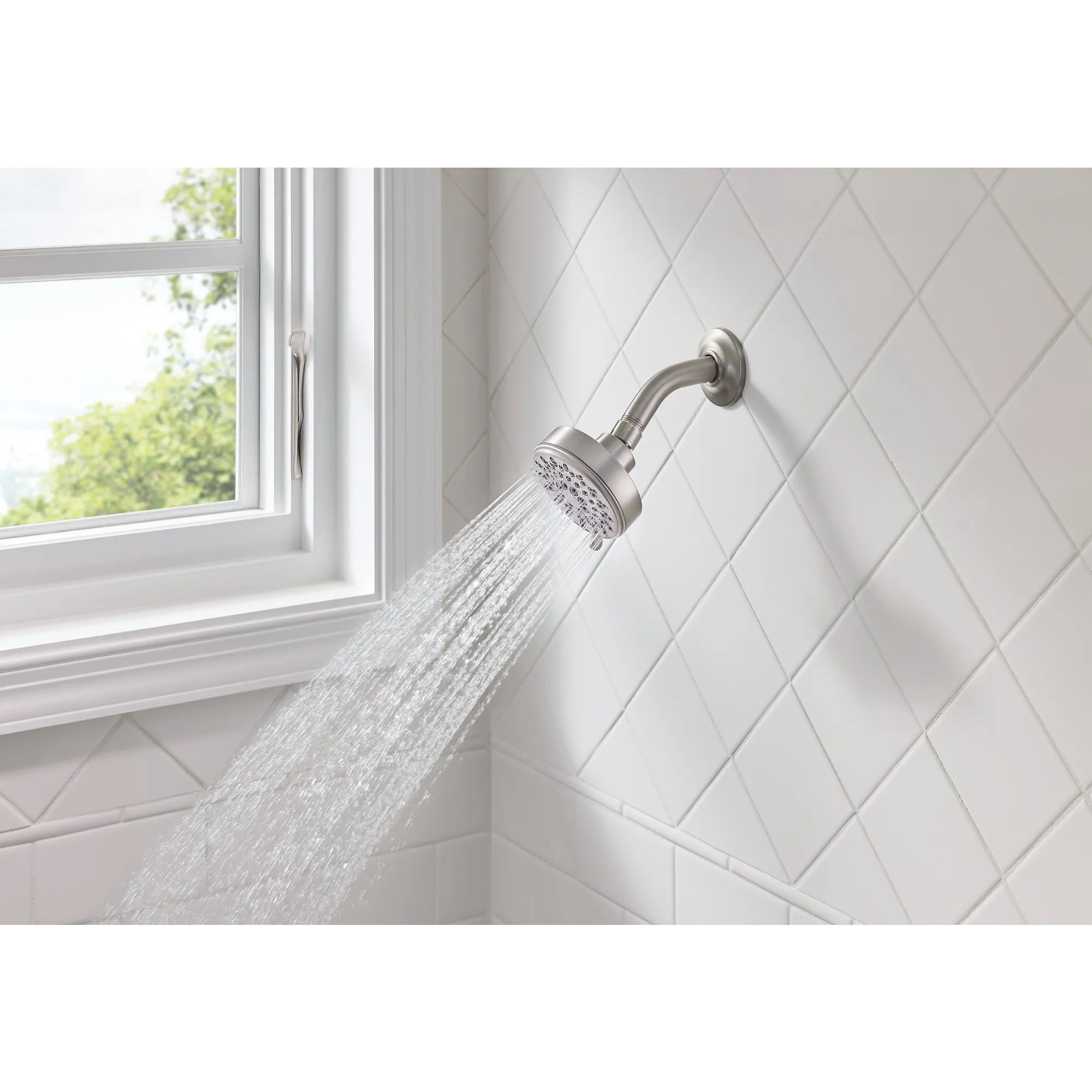 Ignite Five-Function 3 3/4 Diameter Spray Head Wallmount - Image 9