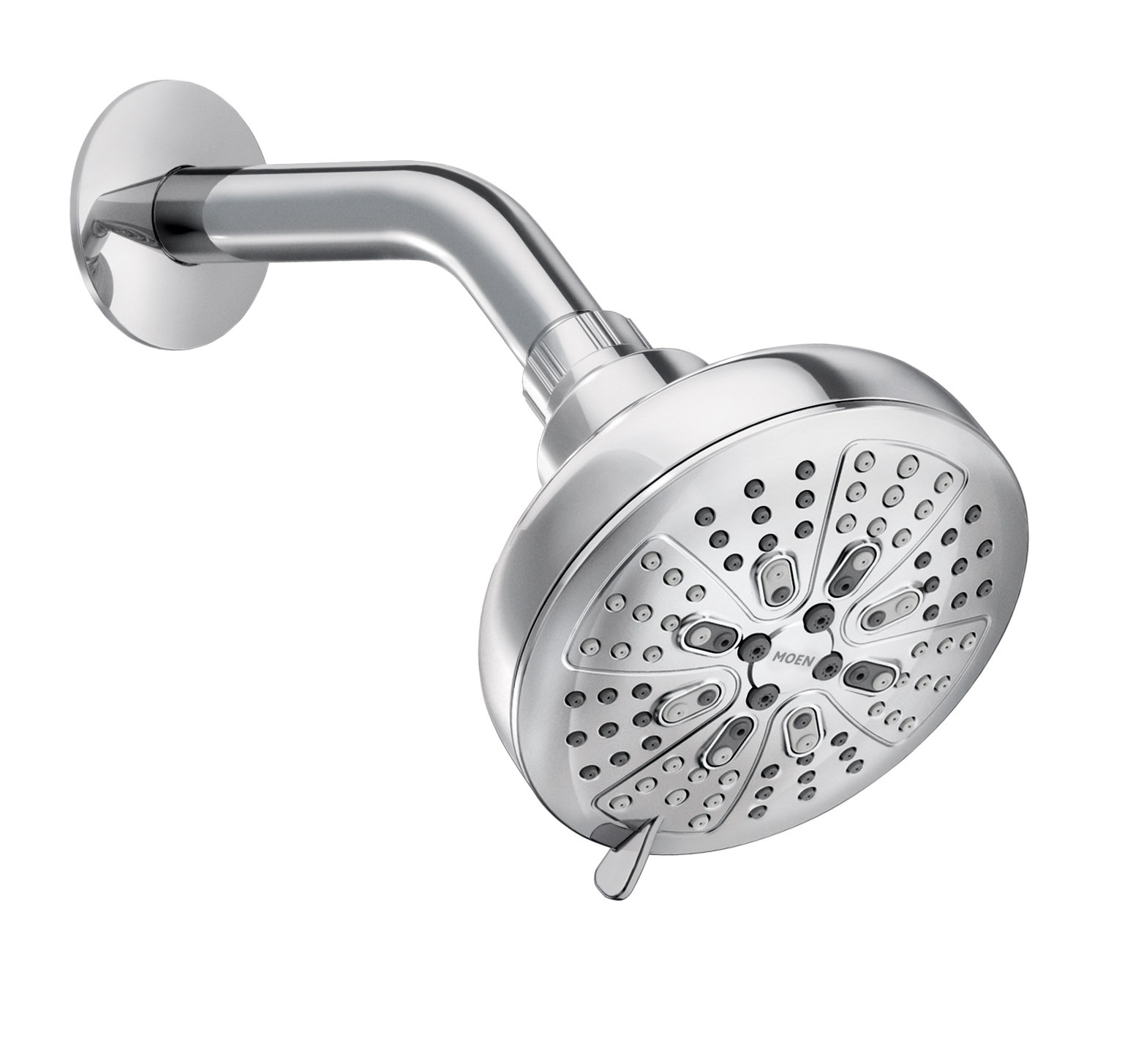 Hydro Energetix Eight-Function 5 Diameter Spray Head Standard