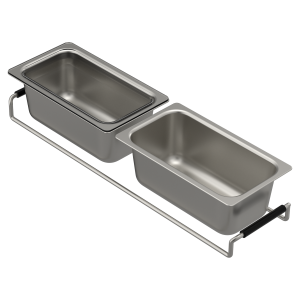 Workstation System Prep Bins with Lids