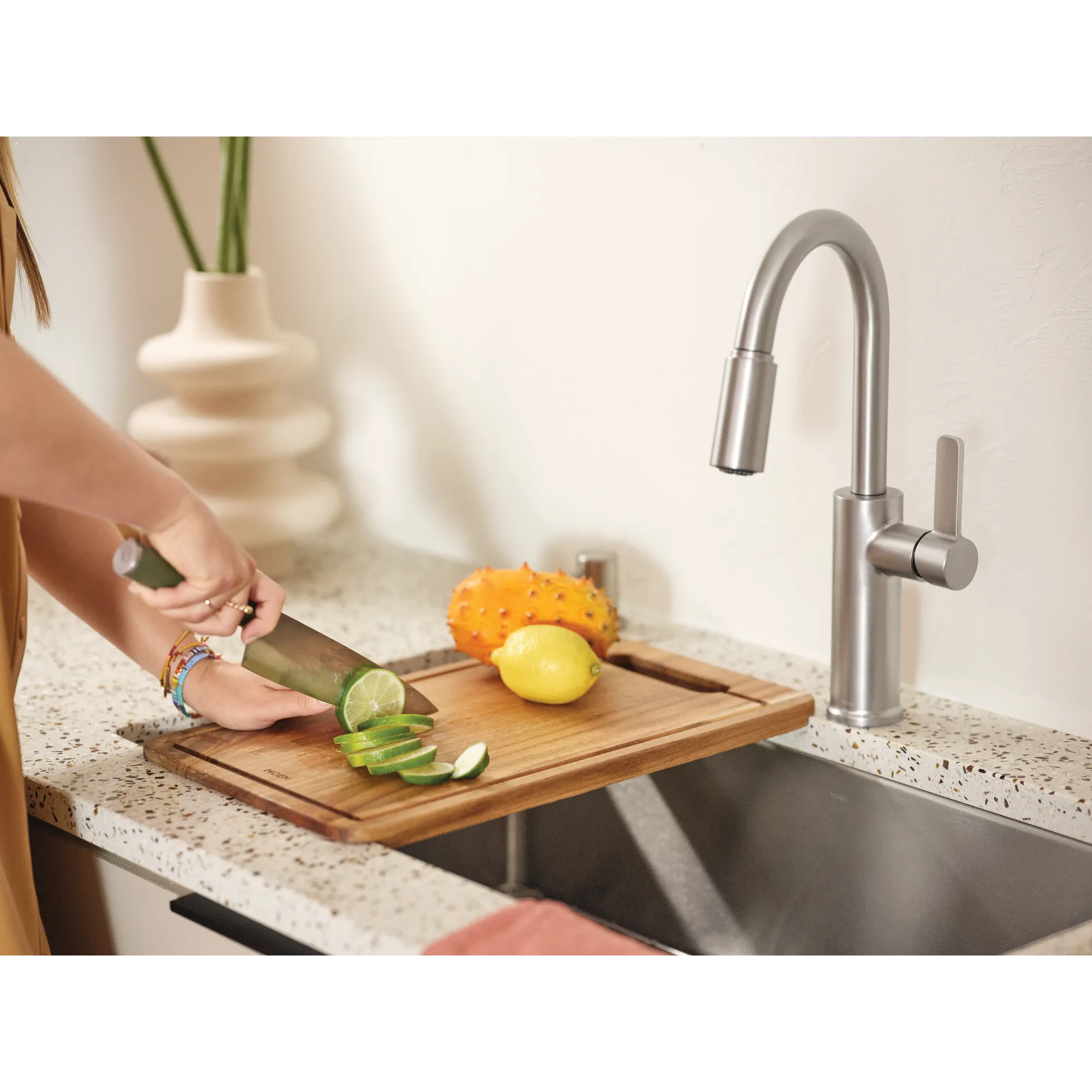 Islet 33x22 Steel 18 Gauge Single Bowl Dual Mount Sink - Image 10