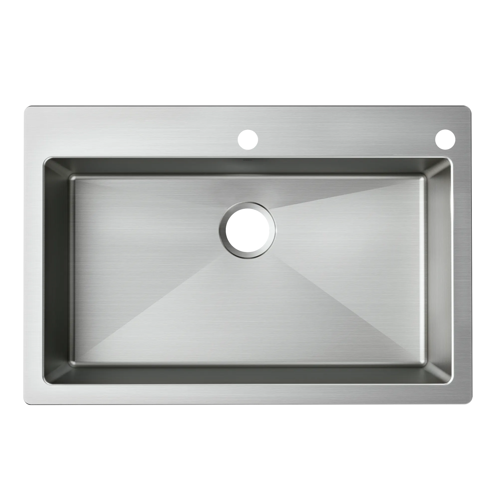 Islet 33x22 Steel 18 Gauge Single Bowl Dual Mount Sink - Image 4