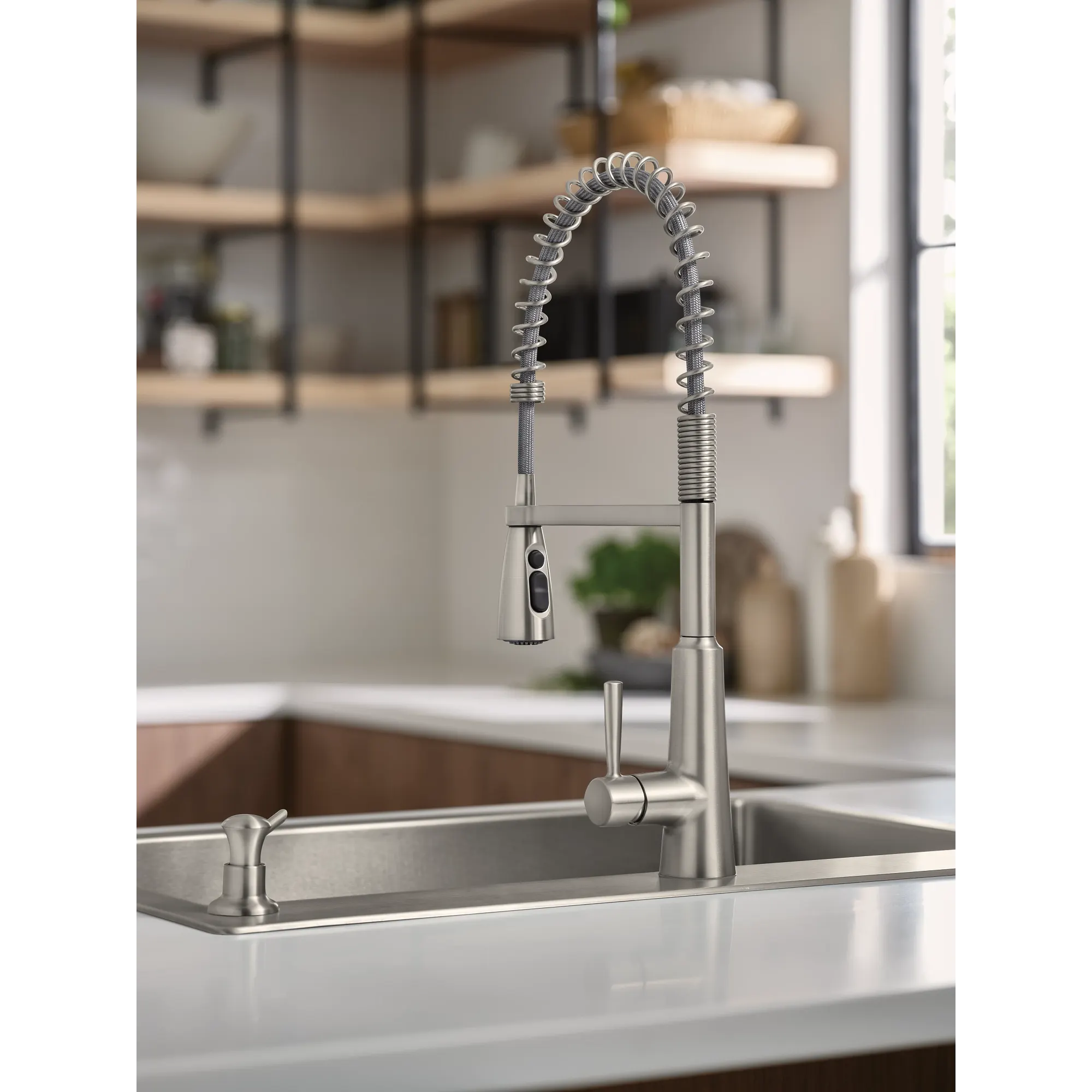 33 X 22 Stainless Steel 18 Gauge Single Bowl Dualmount Sink and Faucet Combination - Image 2