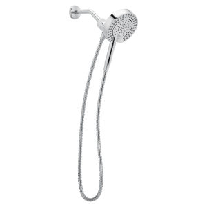 Magnetix Six-Function 6-1/2 Diameter Spray Head Standard with Handshower