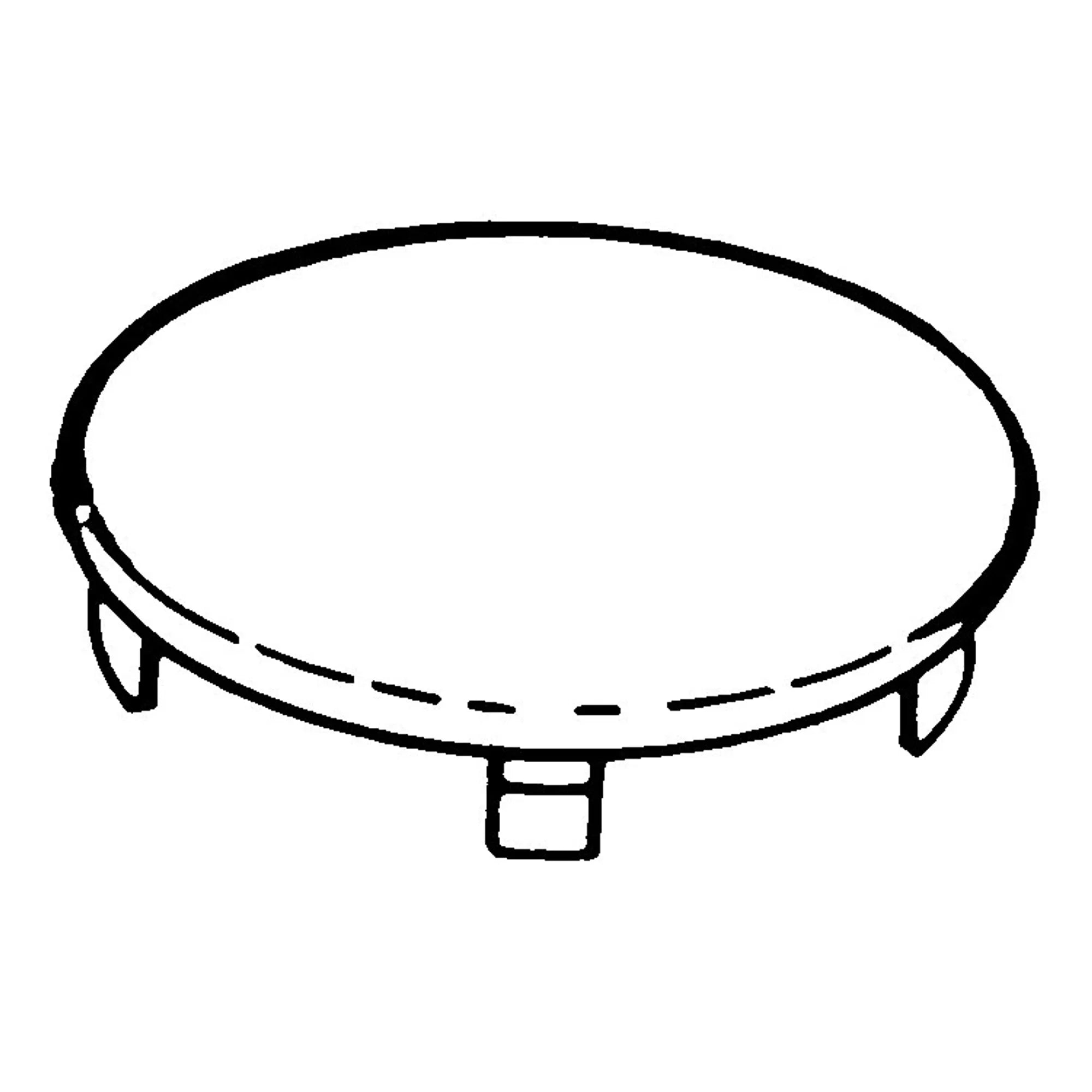 Moen Stainless Steel Sink Hole Cover 1-1/2 - Image 2