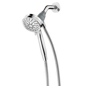 Attract Six-Function 3-1/2 Diameter Spray Head Handheld Shower with Magnetix