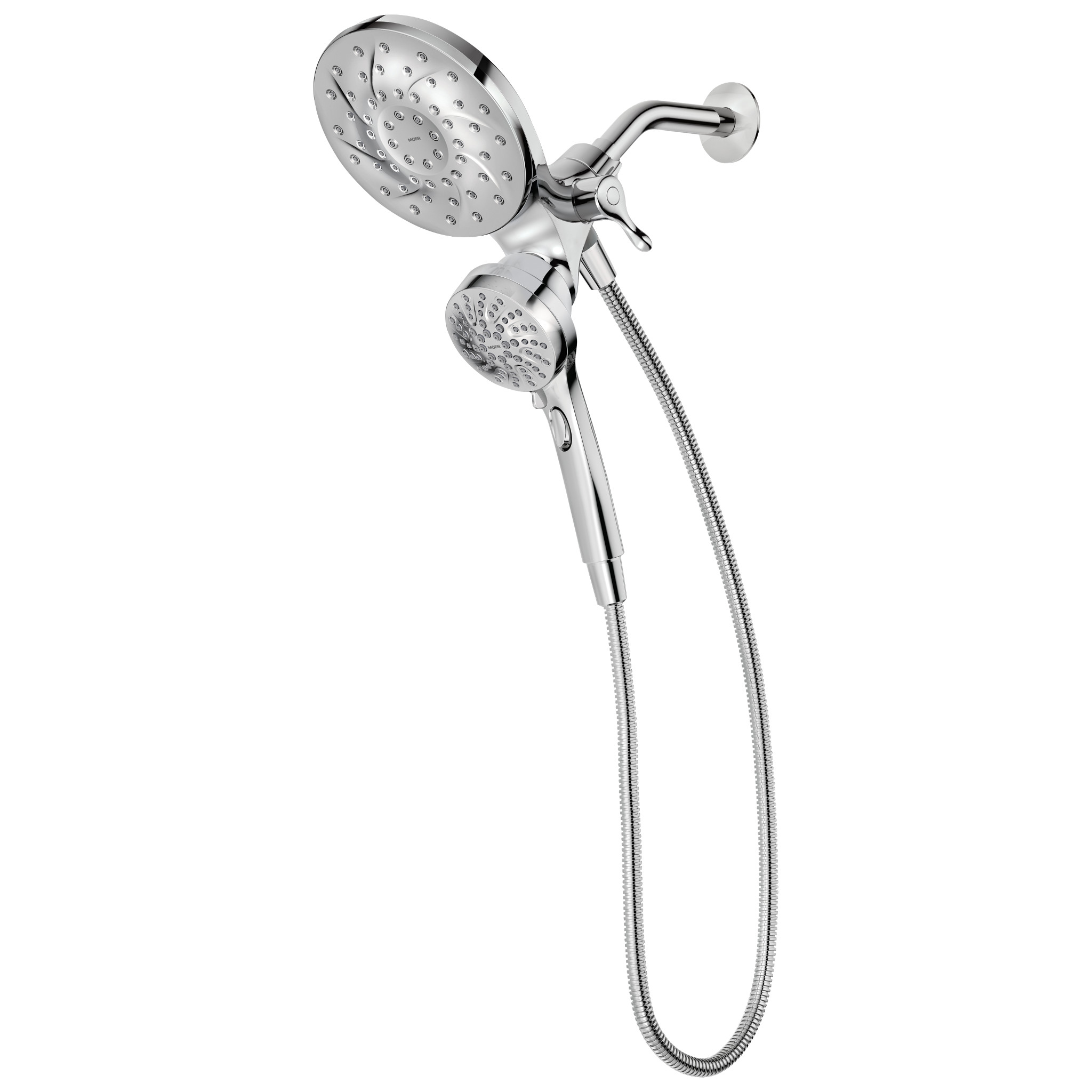 Engage Magnetix Chrome Six-Function Handshower and Rainshower Combo