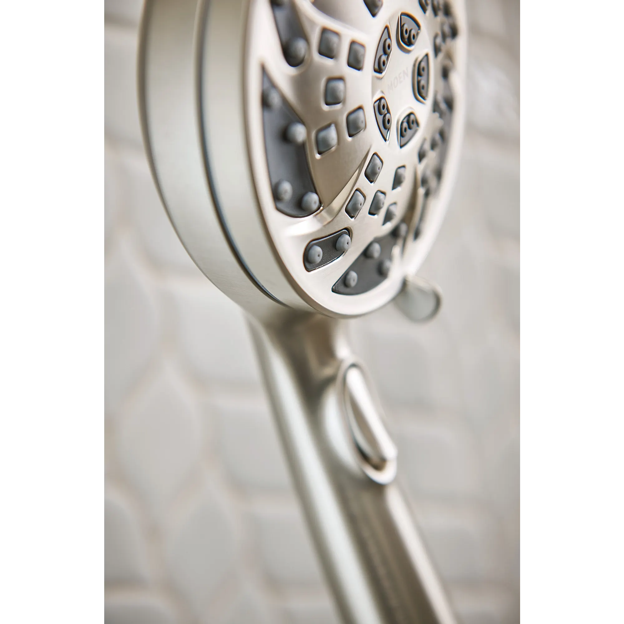 Renewal Five-Function 4 1/2 Diameter Standard Spray Head with Handheld Shower - Image 3
