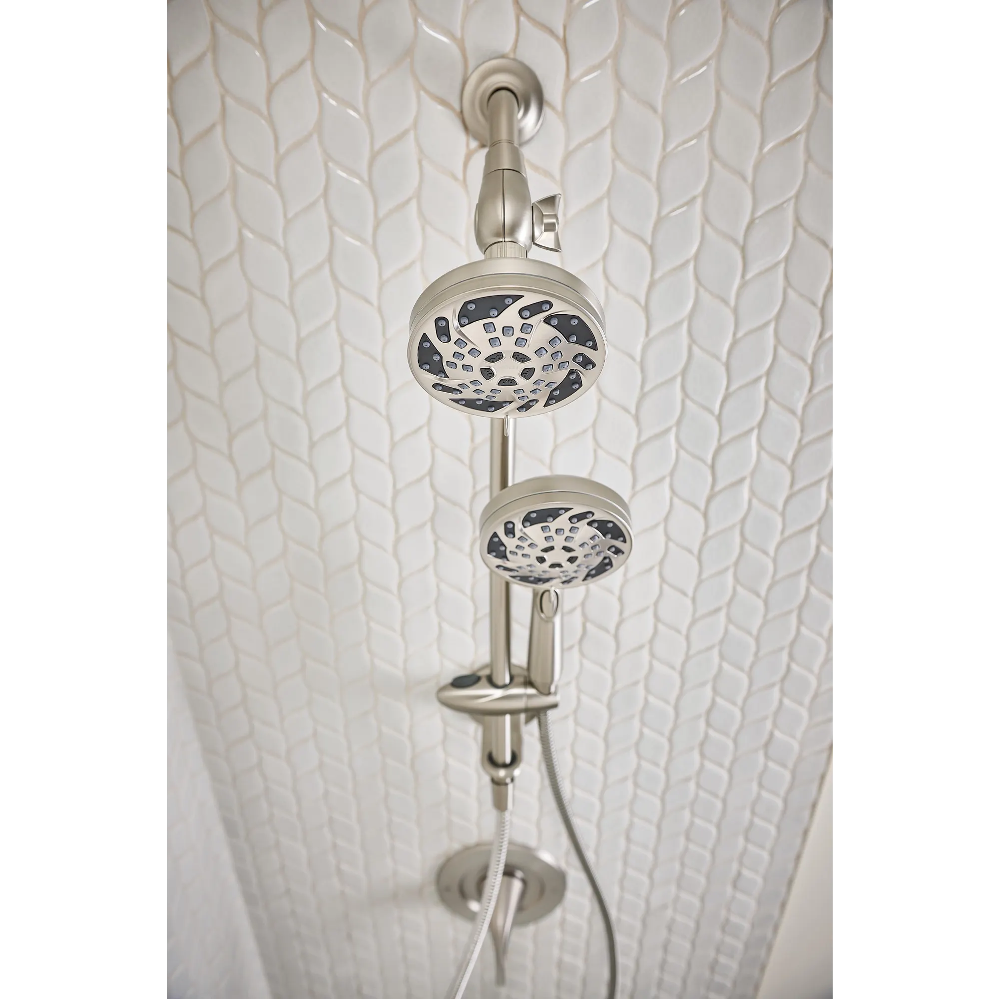 Renewal Five-Function 4 1/2 Diameter Standard Spray Head with Handheld Shower - Image 6