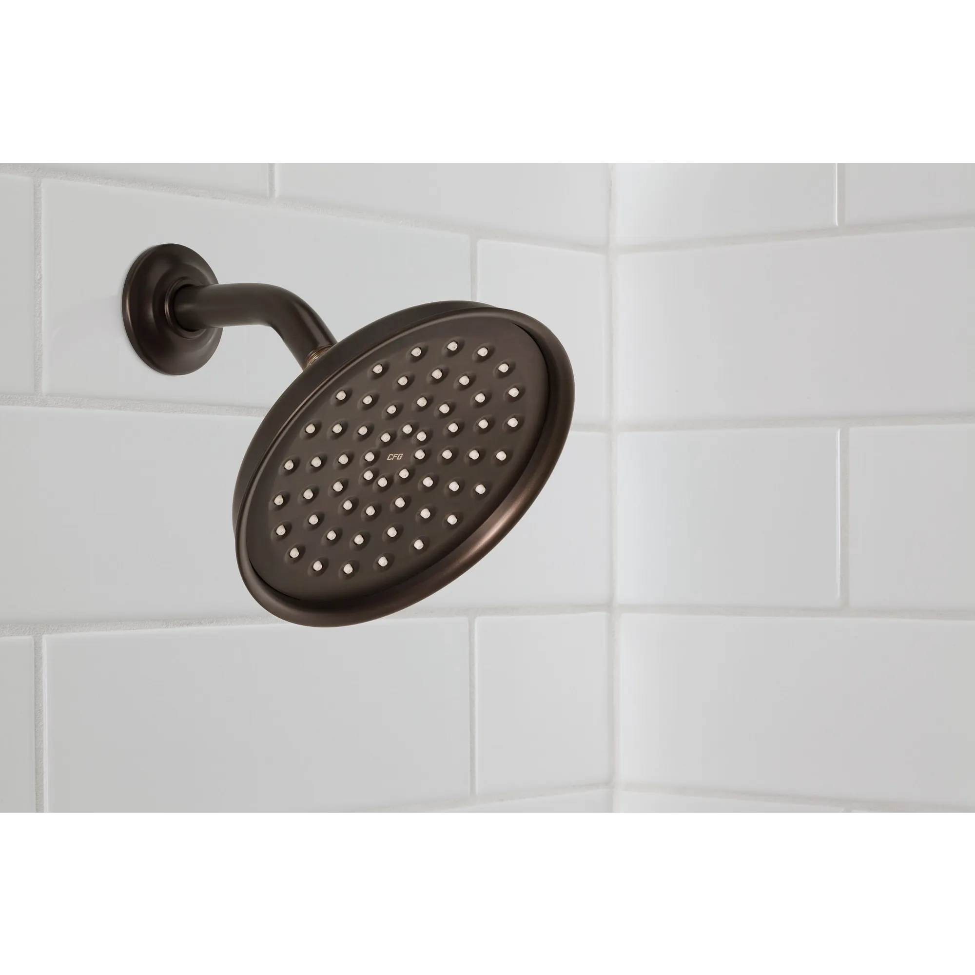 CFG Chrome one-function 6-1/2 diameter spray head rainshower - Image 4