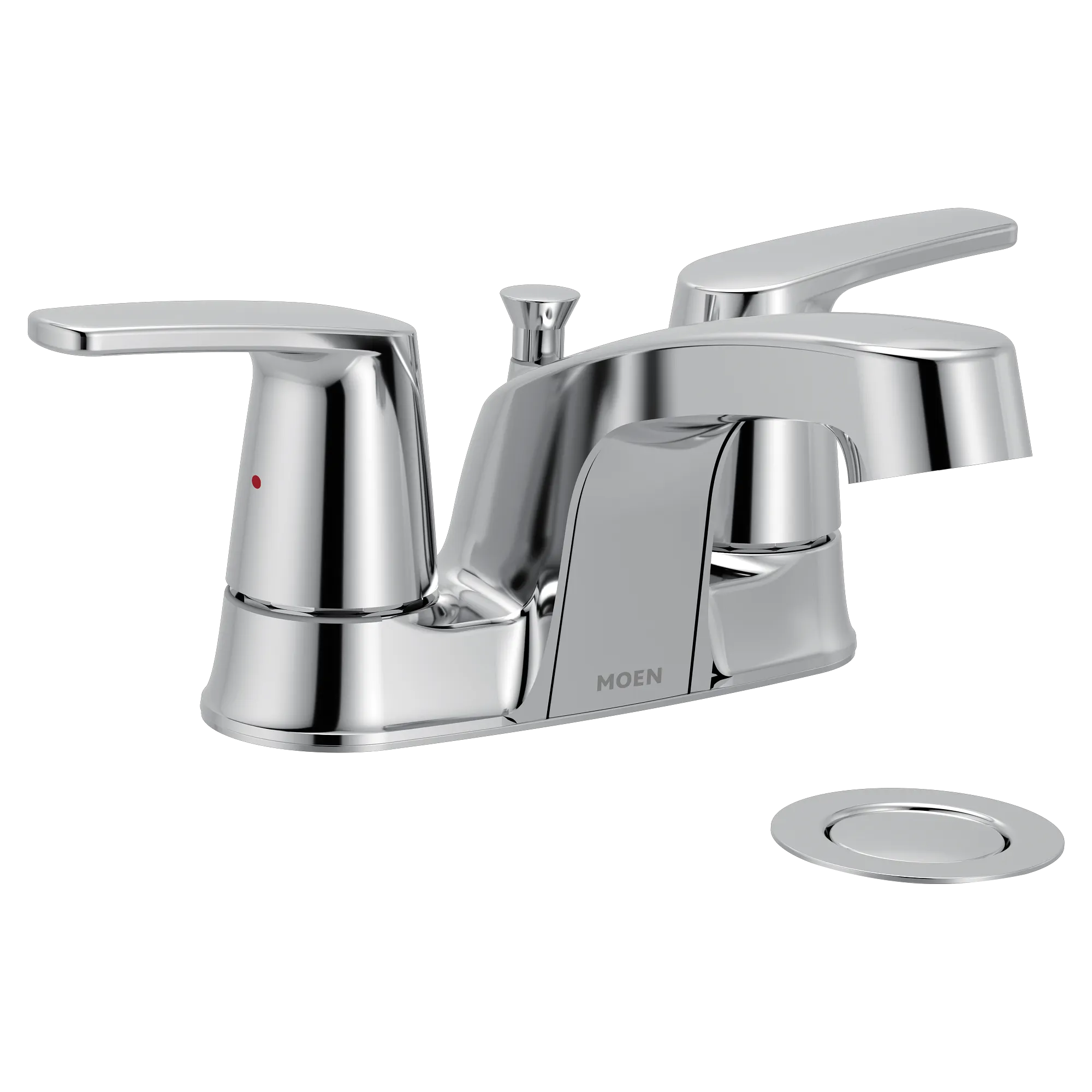 Chateau Two-Handle Low Arc Bathroom Faucet - Image 2