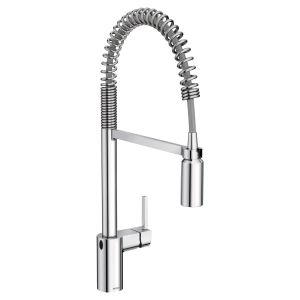 Align MotionSense Wave Single Sensor One-Handle High Arc Pre-Rinse Spring Pulldown Kitchen Faucet