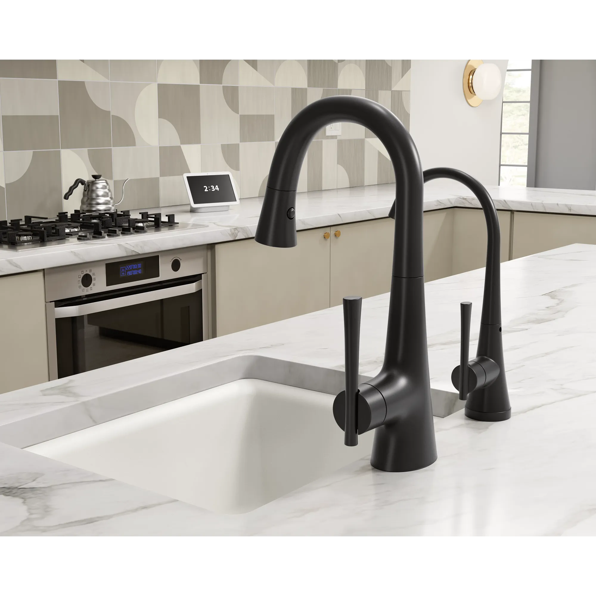 Moen One-Handle High Arc Single Mount Beverage Faucet - Image 7