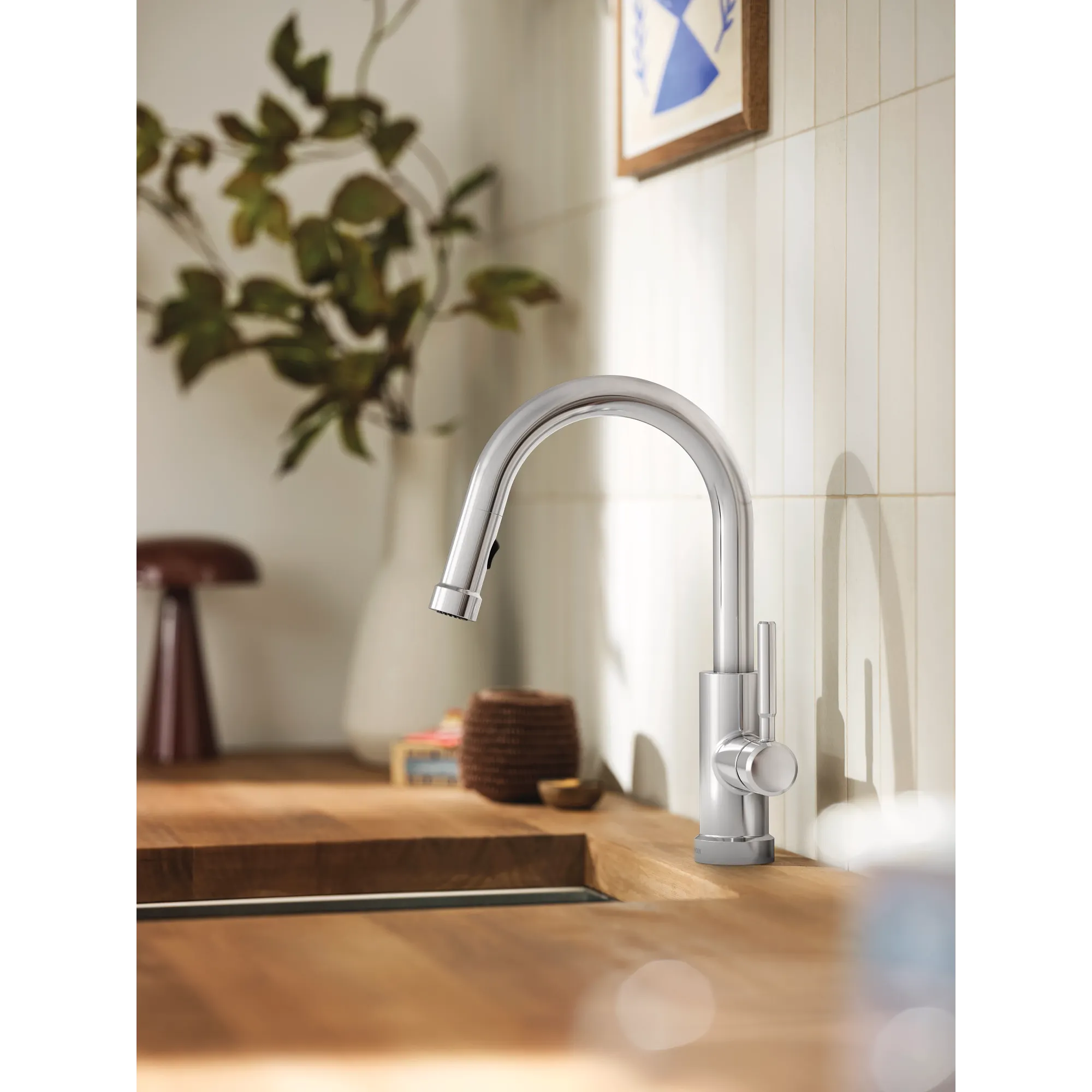 Kivo One-Handle High Arc Pulldown Bar Faucet - Image 3