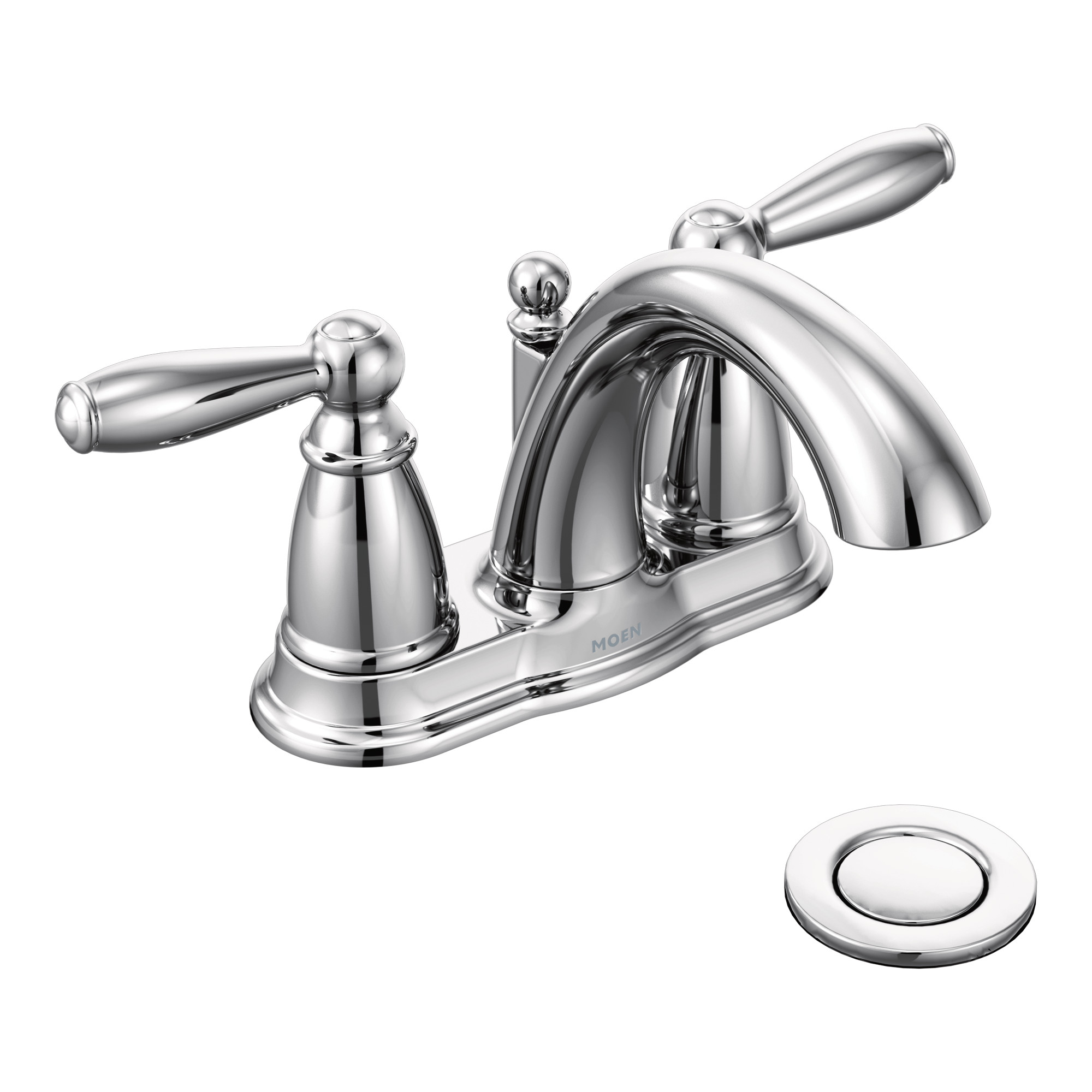 Brantford Two-Handle High Arc Bathroom Faucet