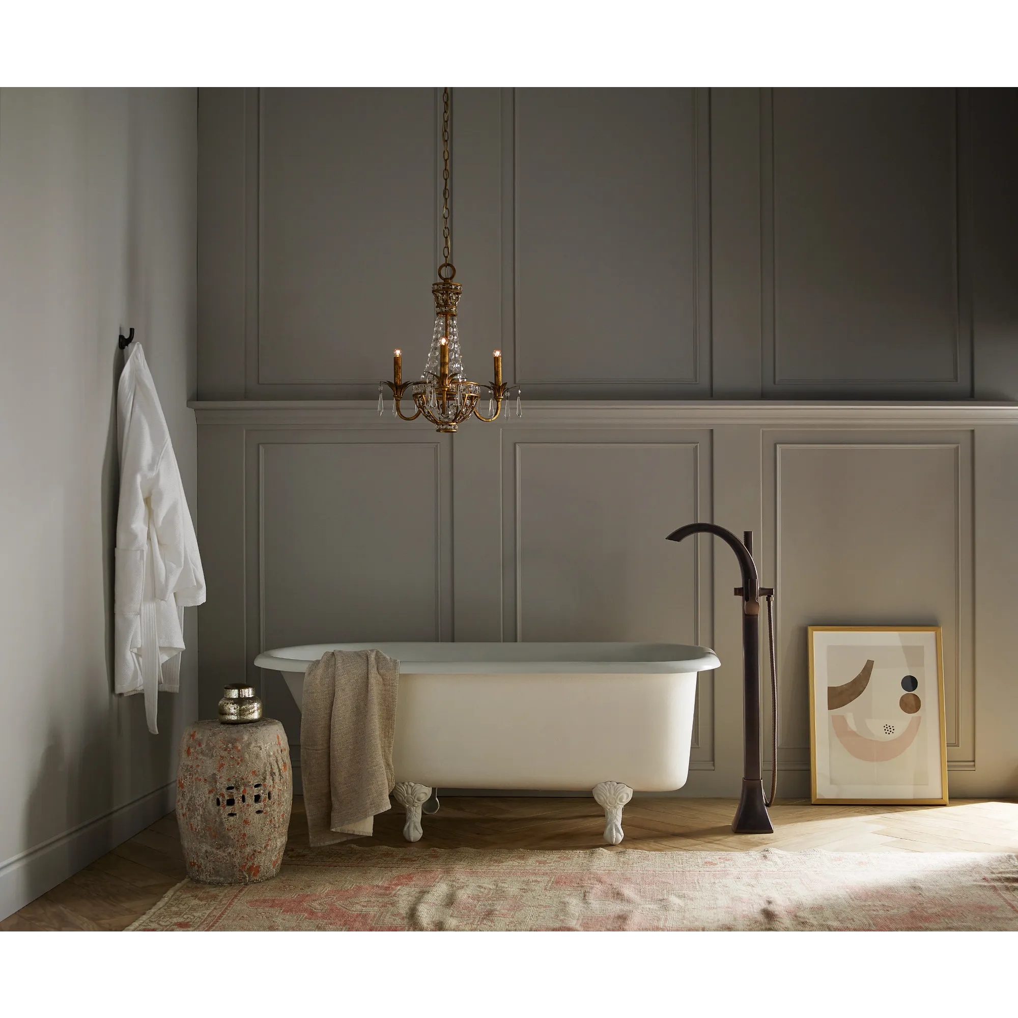 Voss One-Handle Tub Filler Including Handheld Shower - Image 18