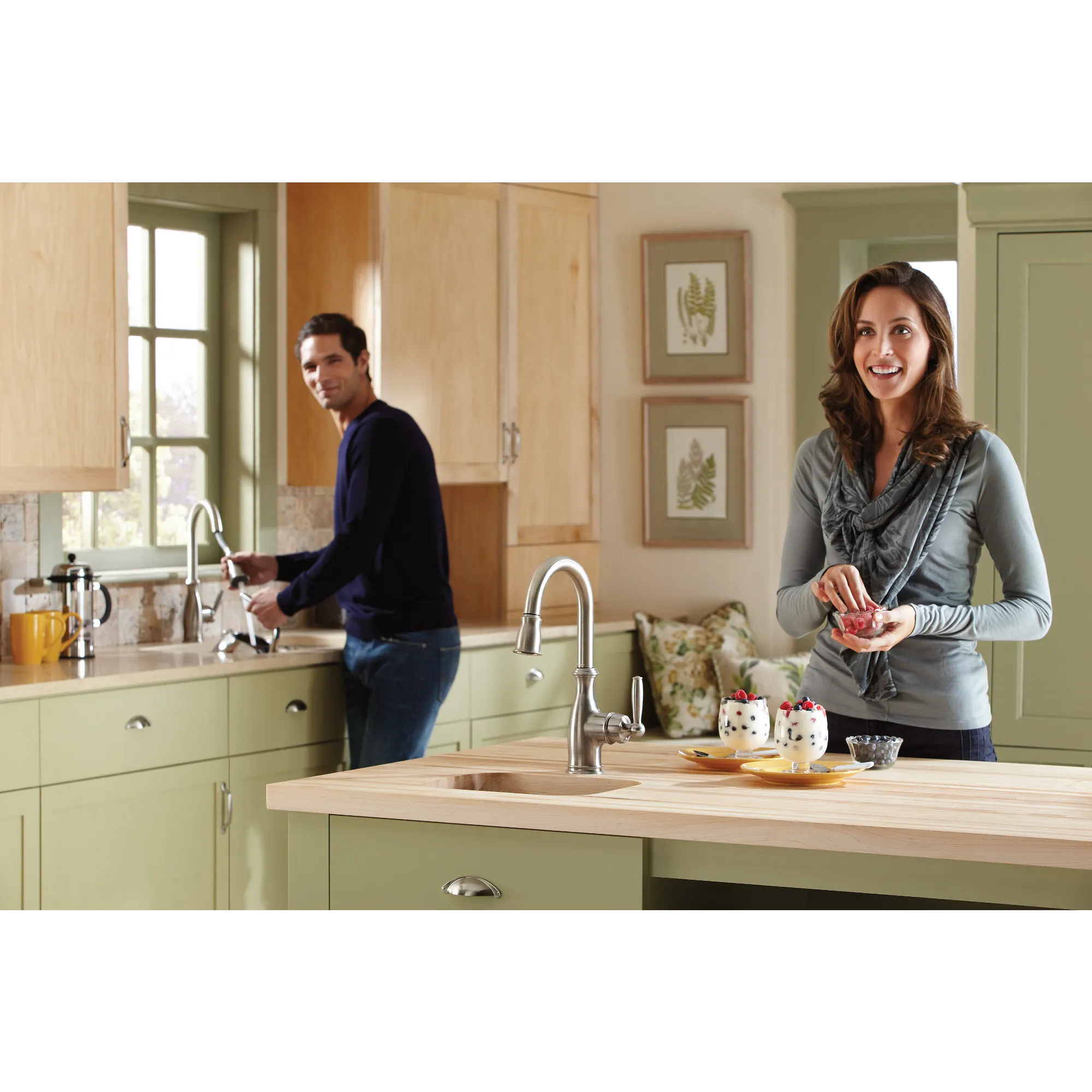 Brantford One-Handle High Arc Pulldown Kitchen Faucet - Image 28