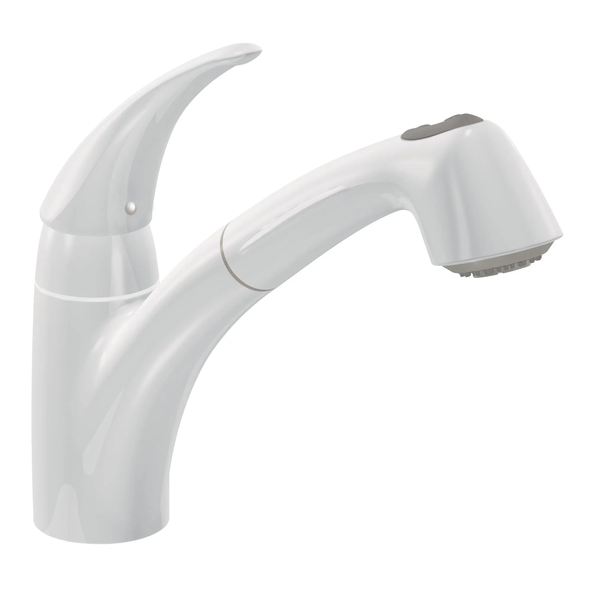 Extensa Chrome one-handle pullout kitchen faucet - Image 4