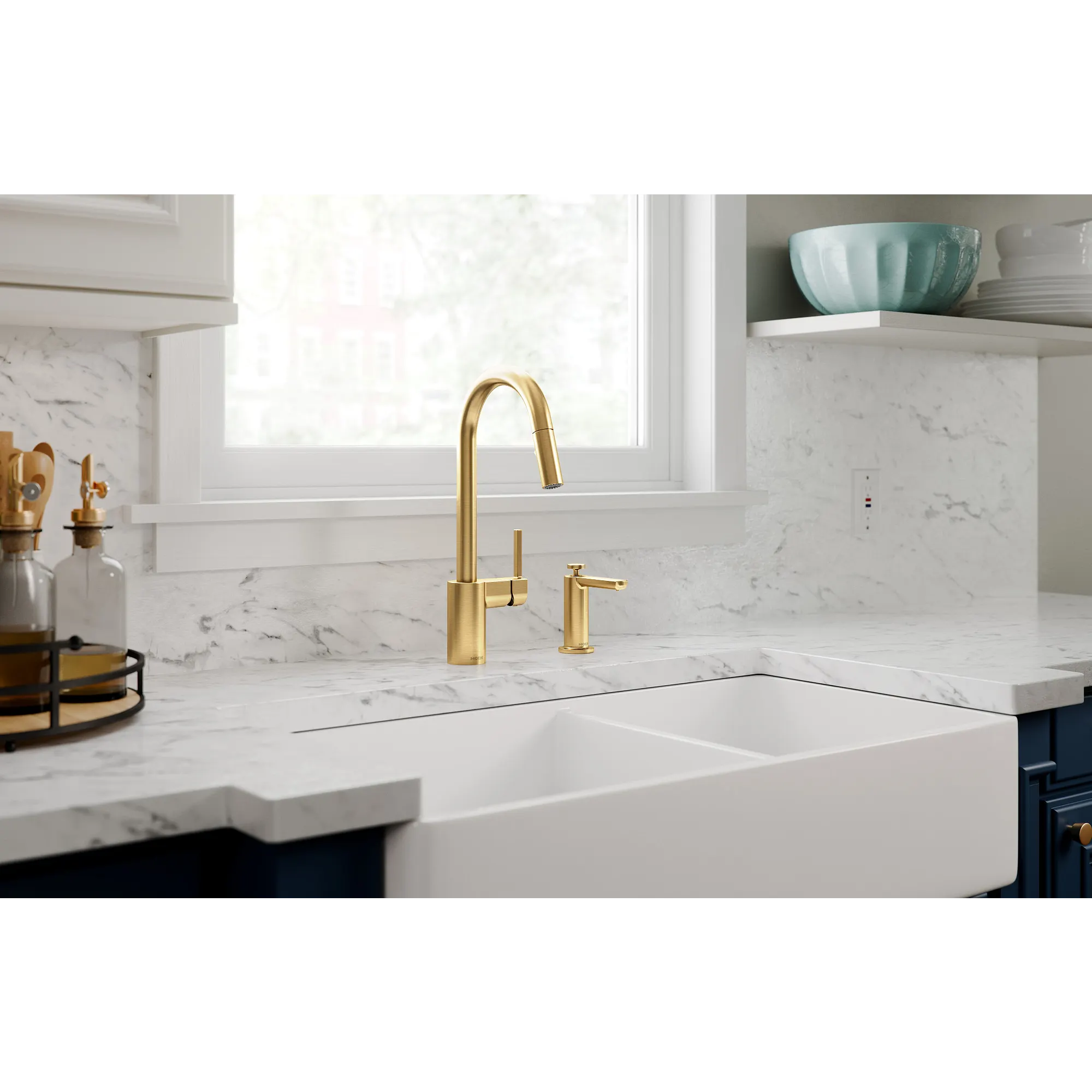 Align One-Handle High Arc Pulldown Kitchen Faucet - Image 27
