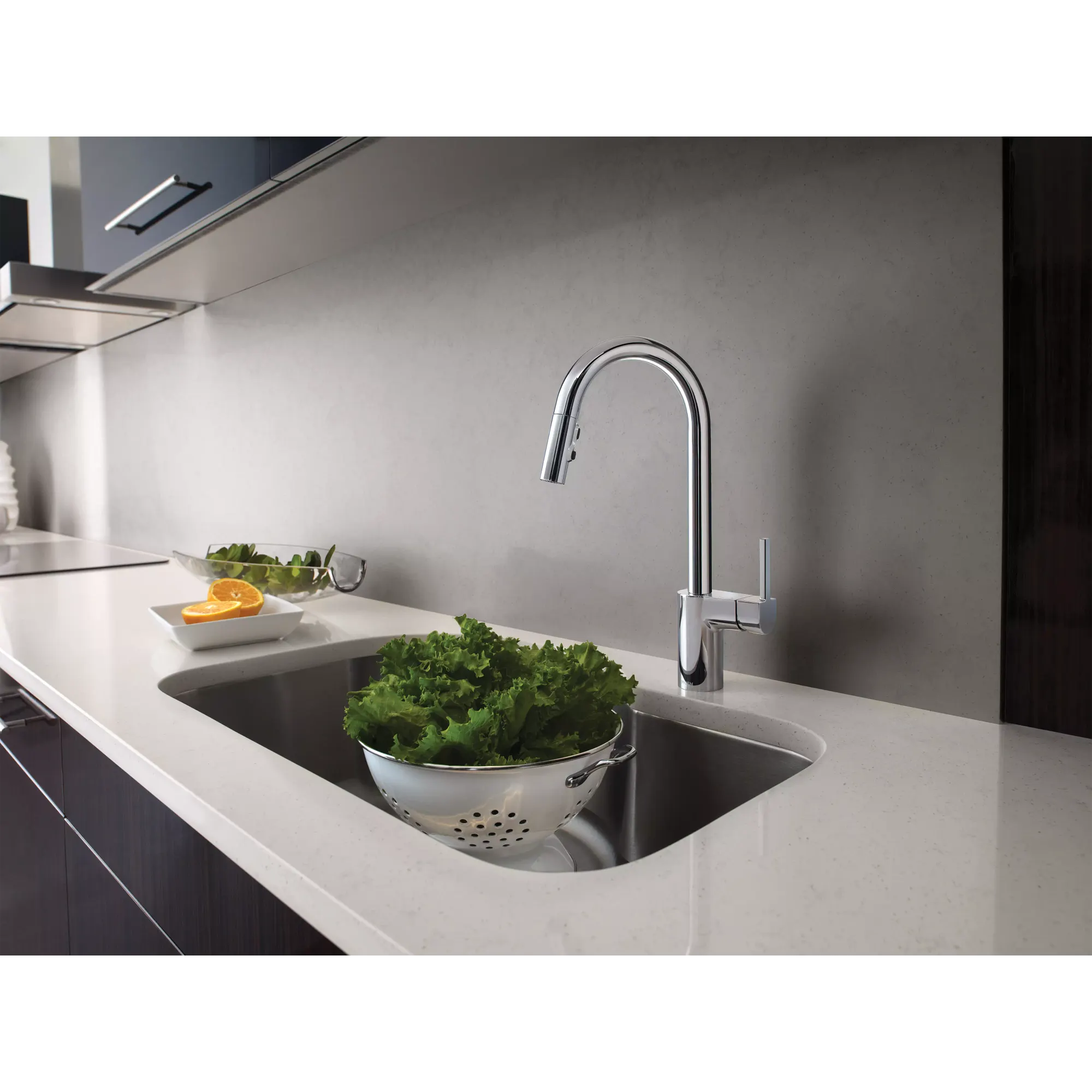 Align One-Handle High Arc Pulldown Kitchen Faucet - Image 9