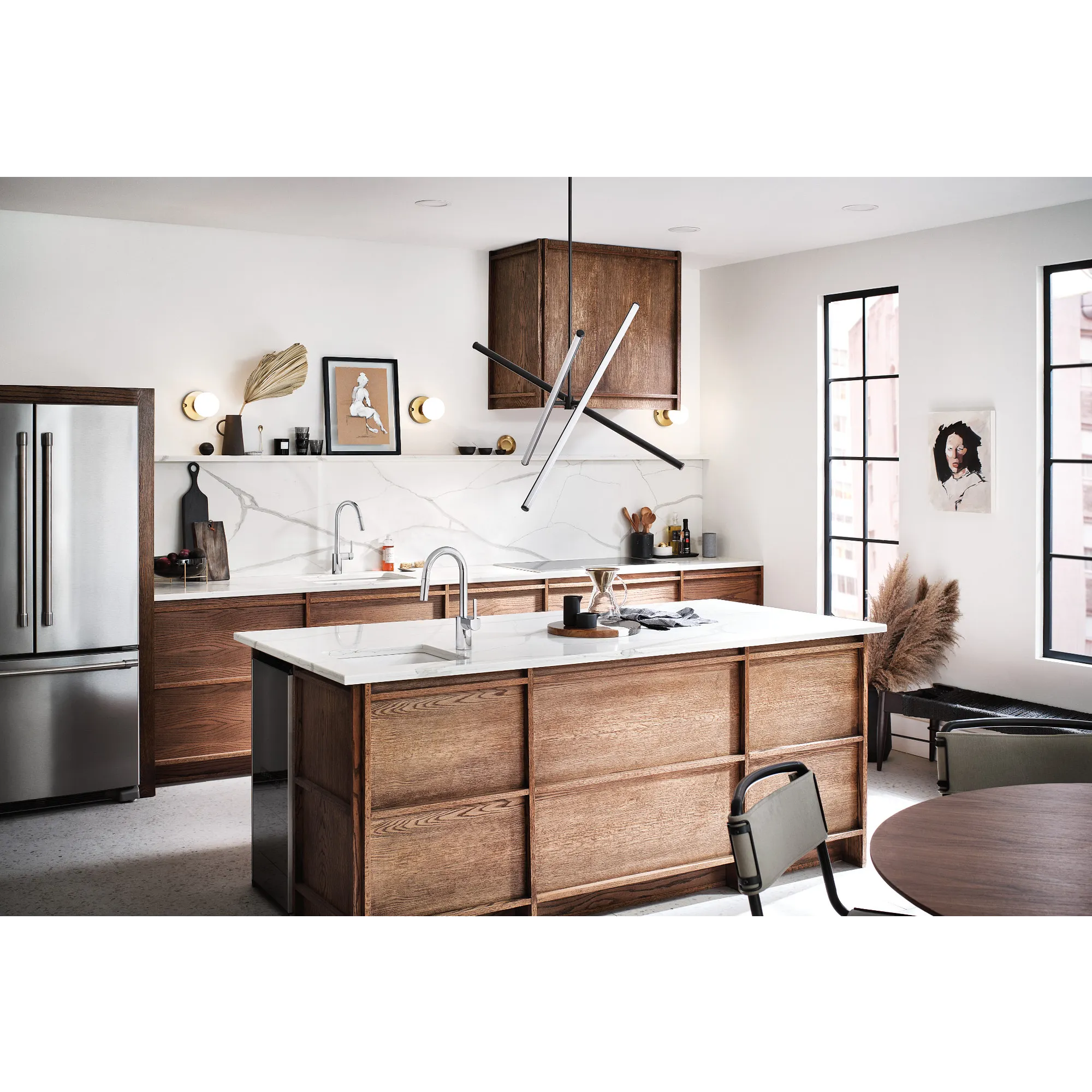 Align Smart Faucet Voice Control One-Handle High Arc Pulldown Kitchen Faucet - Image 7
