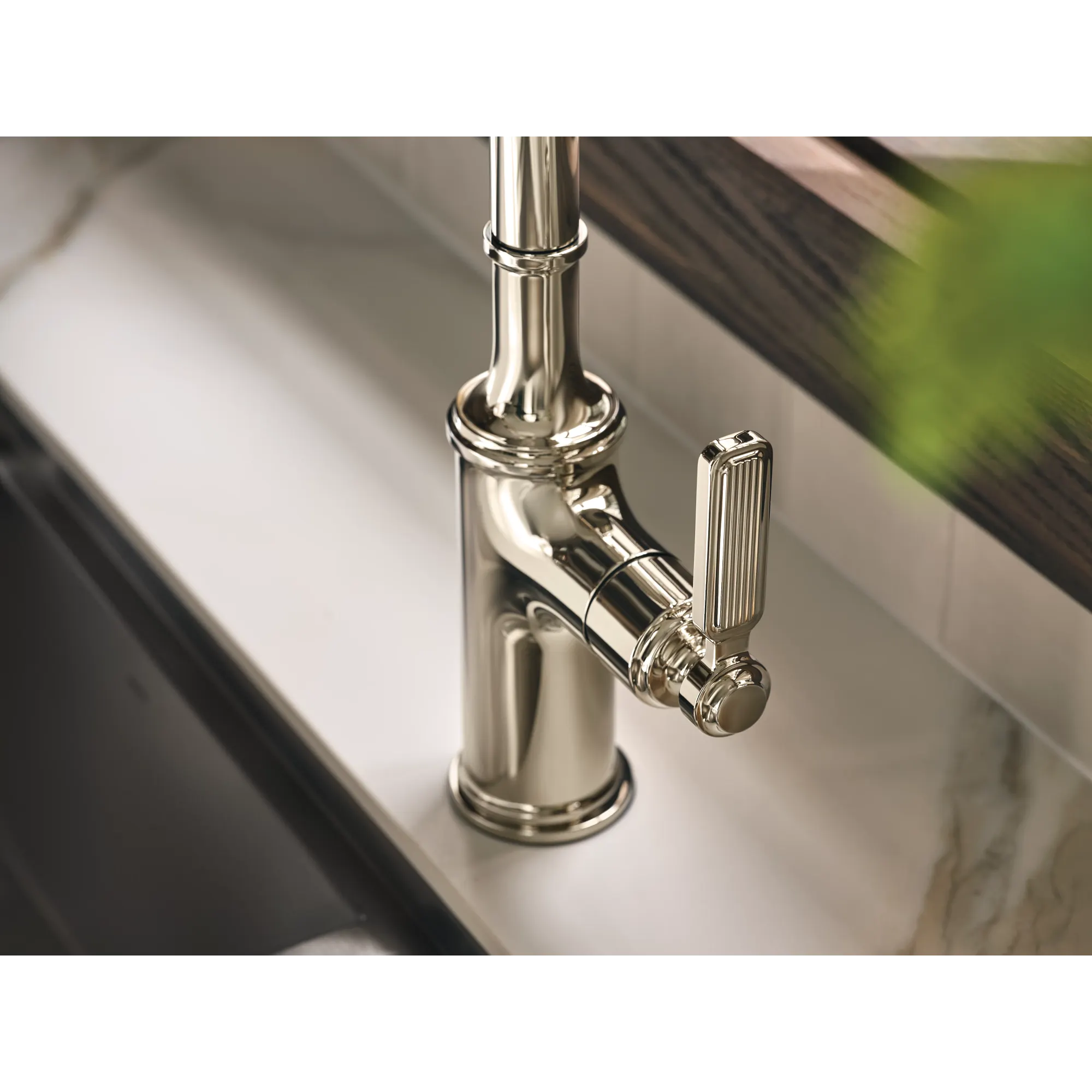 Smyth One-Handle High Arc Pulldown Kitchen Faucet - Image 4