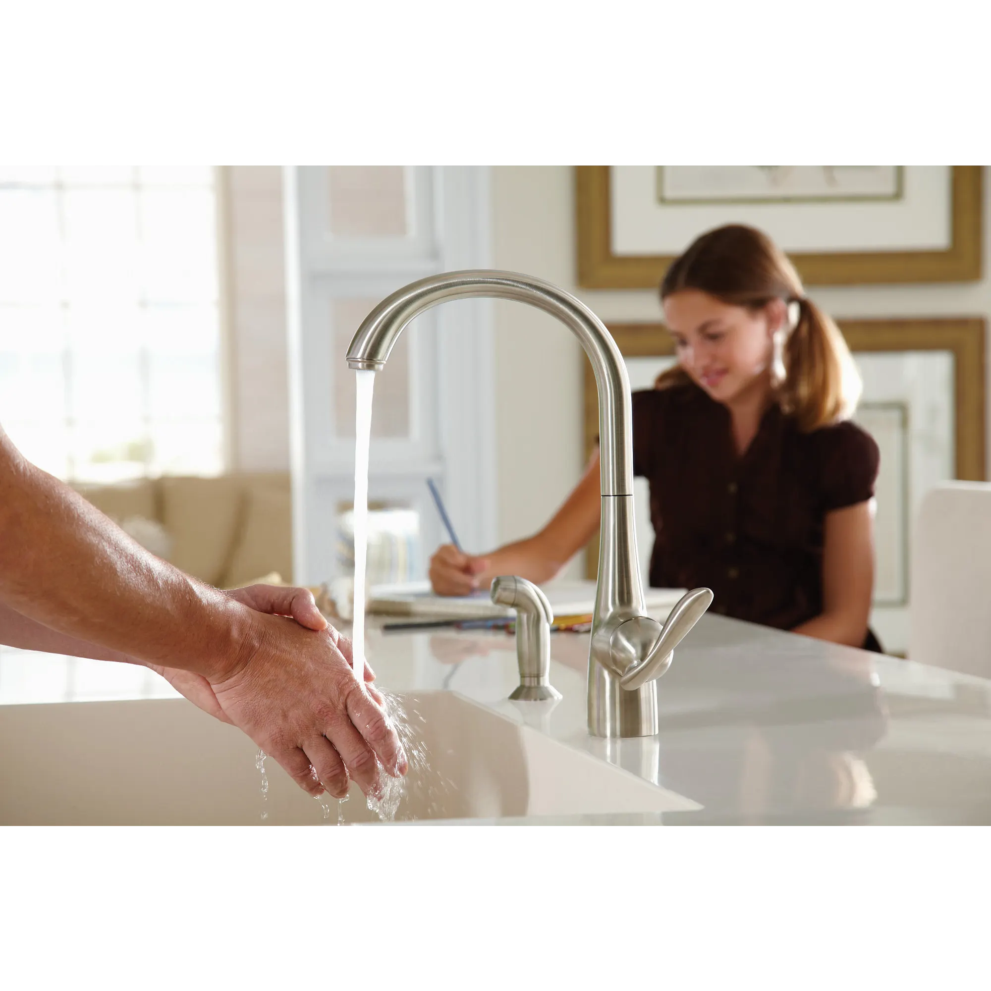 Arbor One-Handle High Arc Kitchen Faucet - Image 10