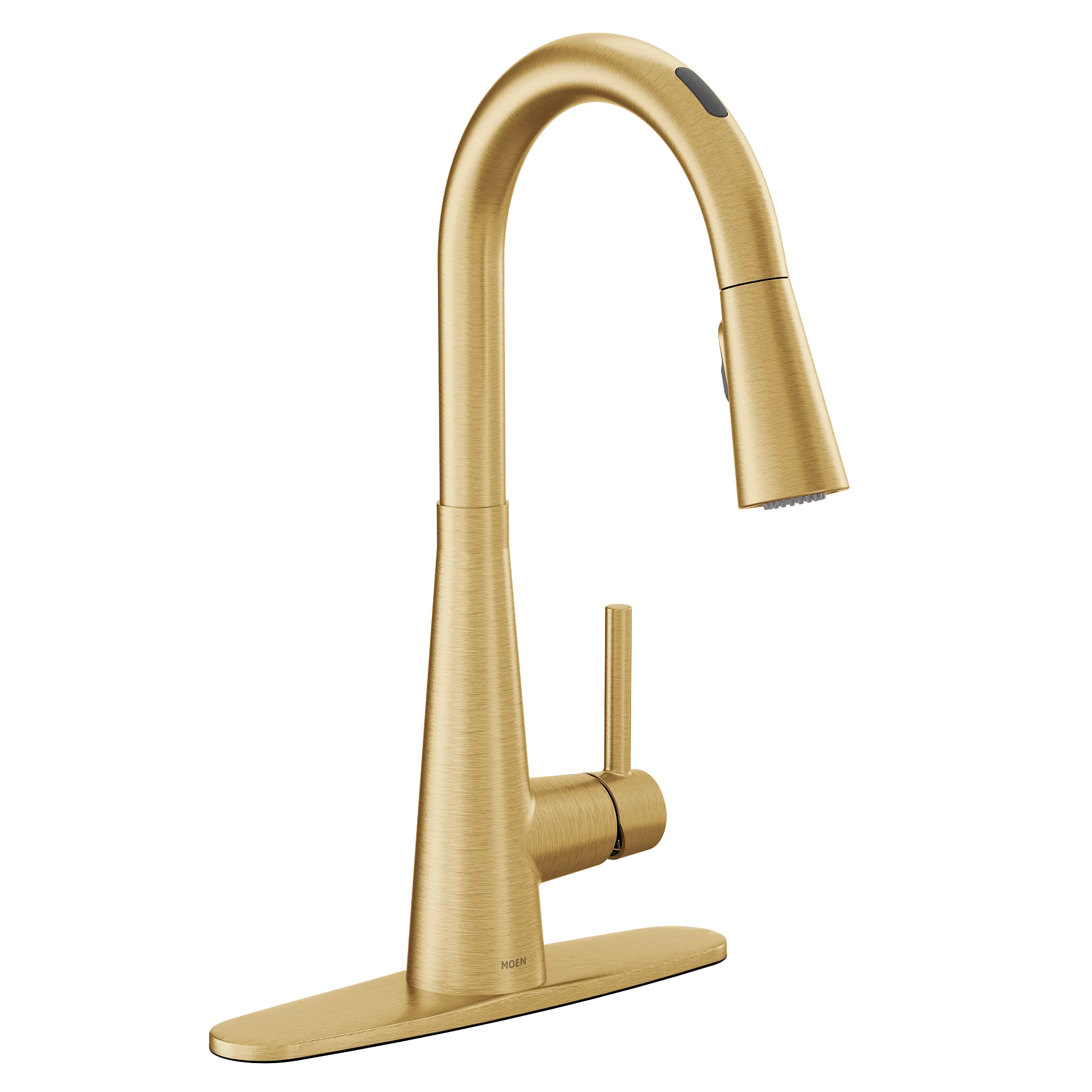 Sleek Smart Faucet Voice Control One-Handle High Arc Pulldown Kitchen Faucet - Image 26