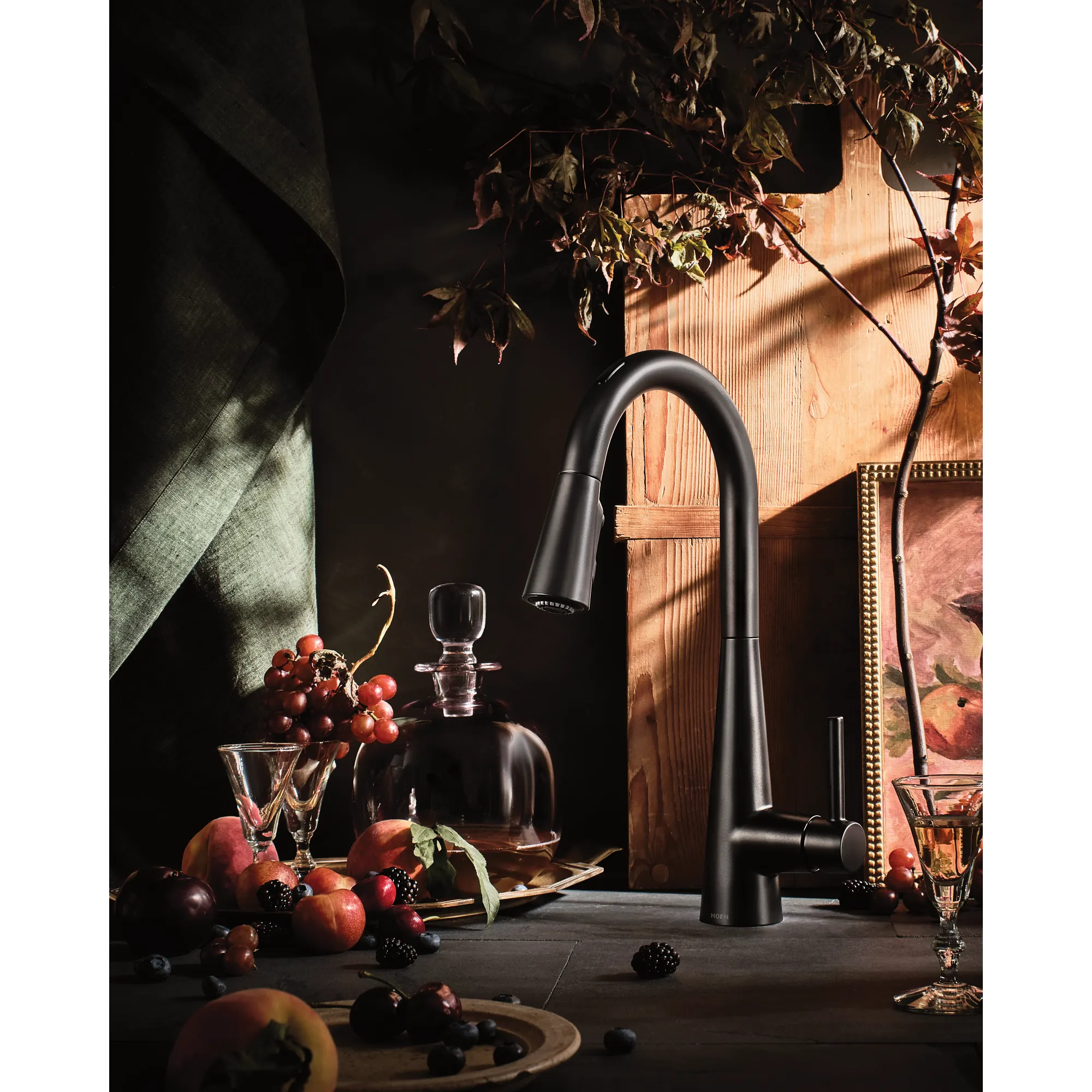 Sleek Smart Faucet Voice Control One-Handle High Arc Pulldown Kitchen Faucet - Image 8