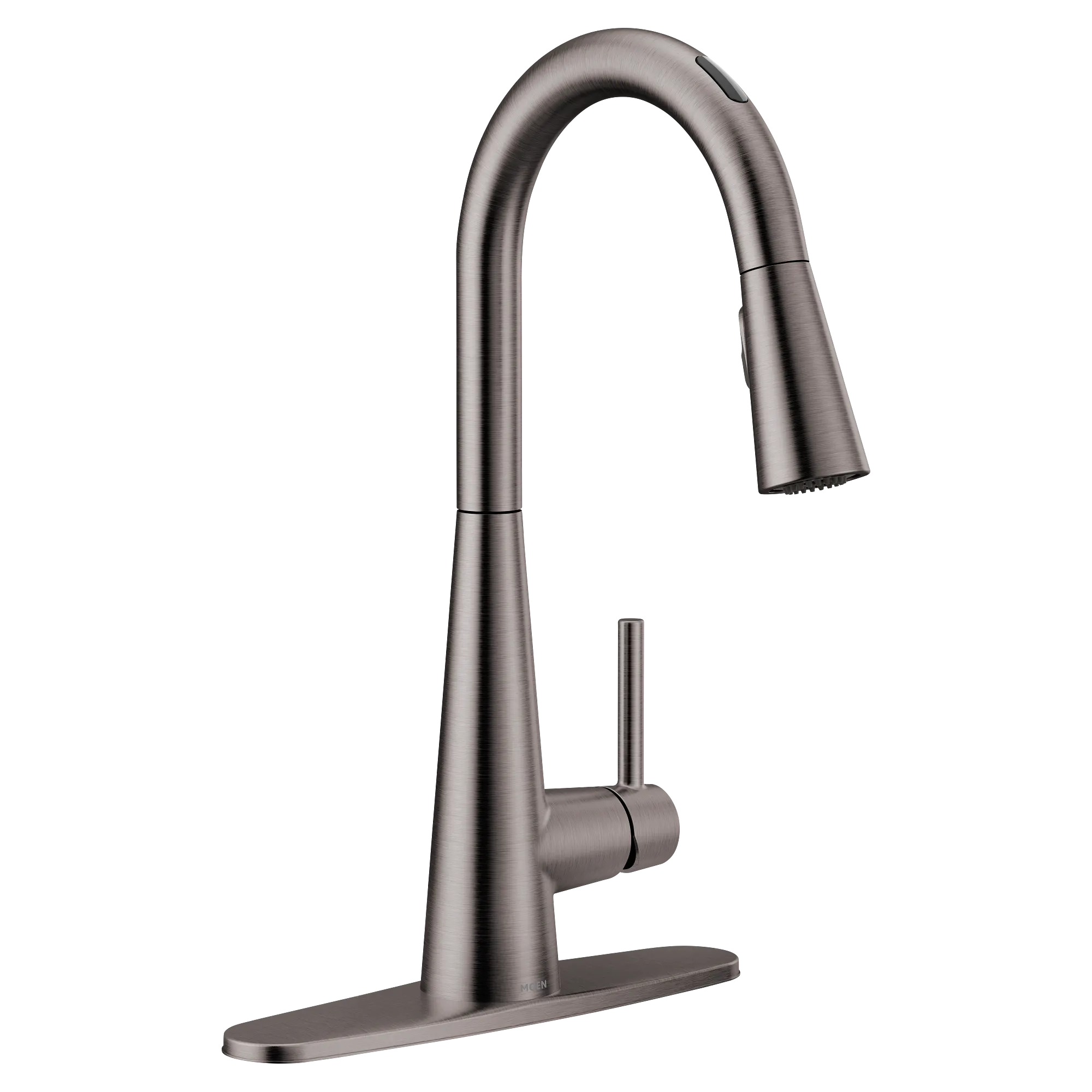 Sleek Smart Faucet Voice Control One-Handle High Arc Pulldown Kitchen Faucet - Image 29
