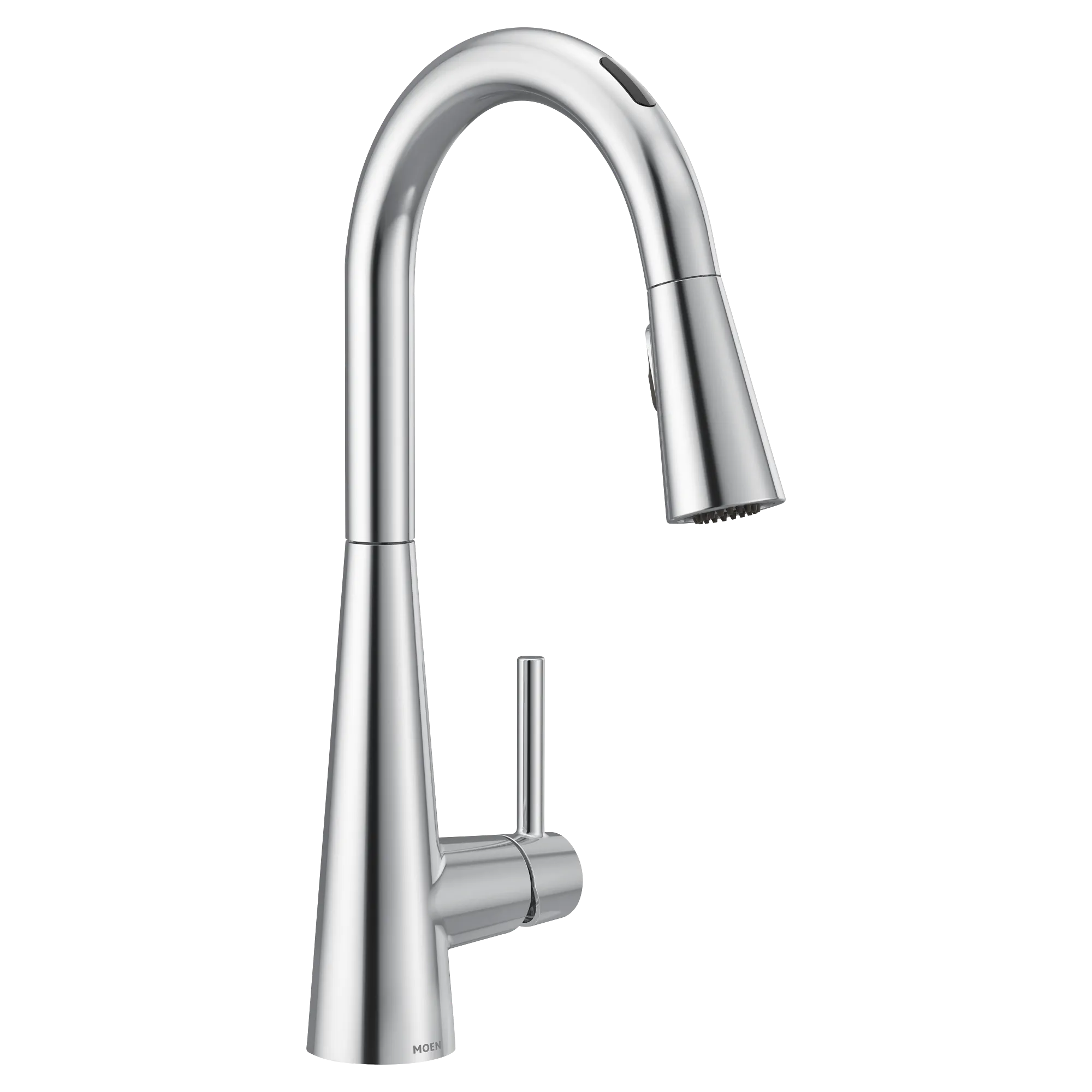 Sleek Smart Faucet Voice Control One-Handle High Arc Pulldown Kitchen Faucet - Image 2