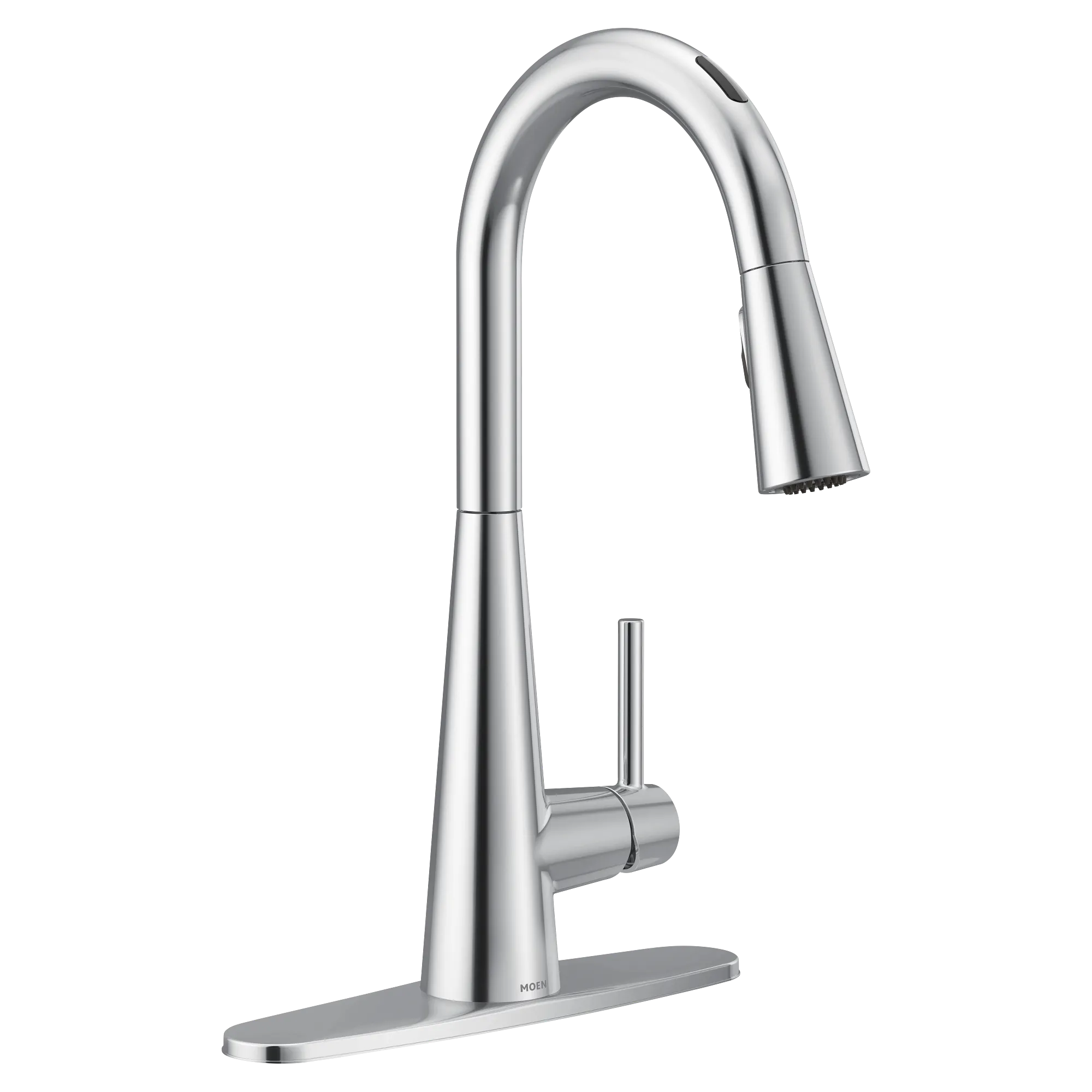 Sleek Smart Faucet Voice Control One-Handle High Arc Pulldown Kitchen Faucet - Image 3