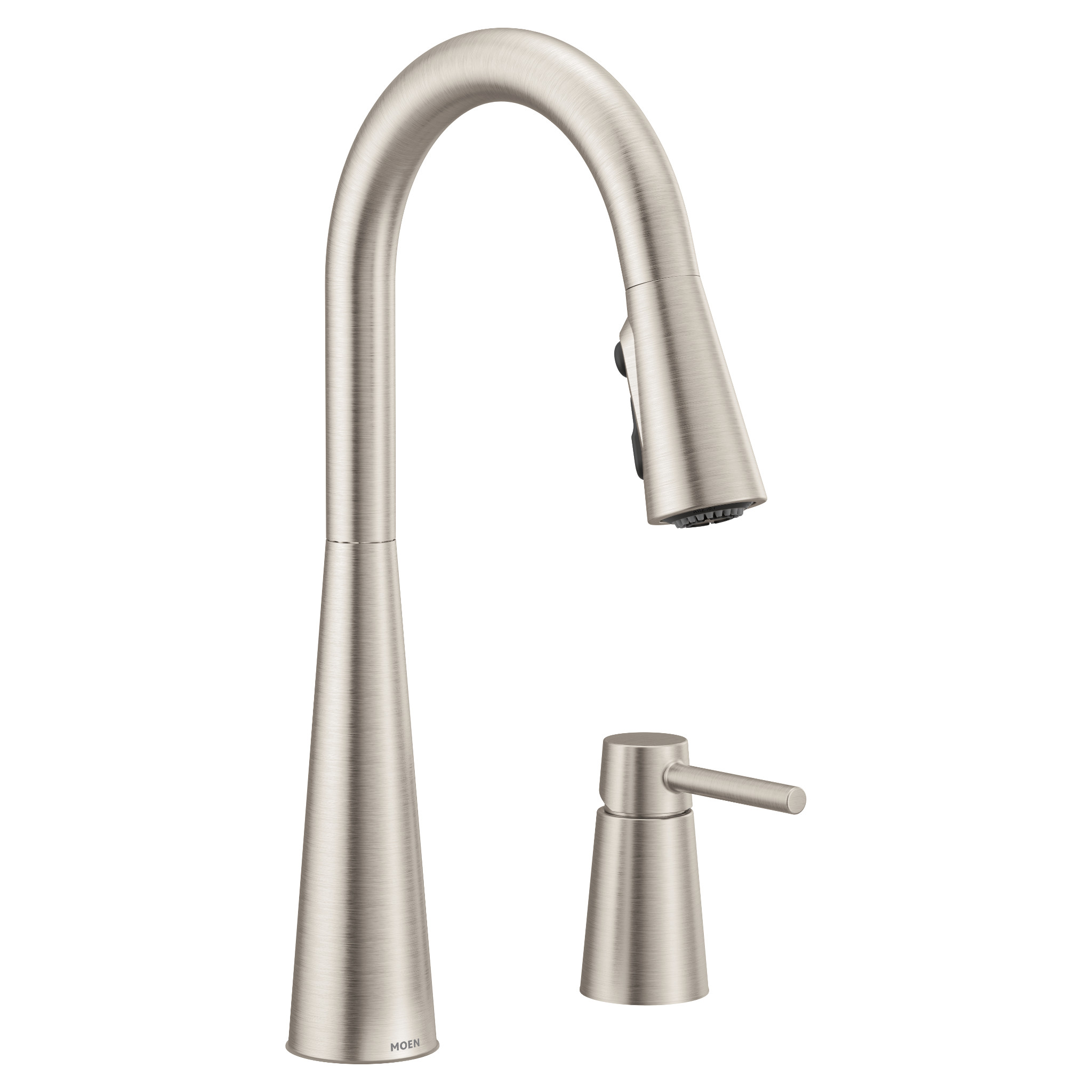 Sleek One-Handle Pulldown Kitchen Faucet - Image 9