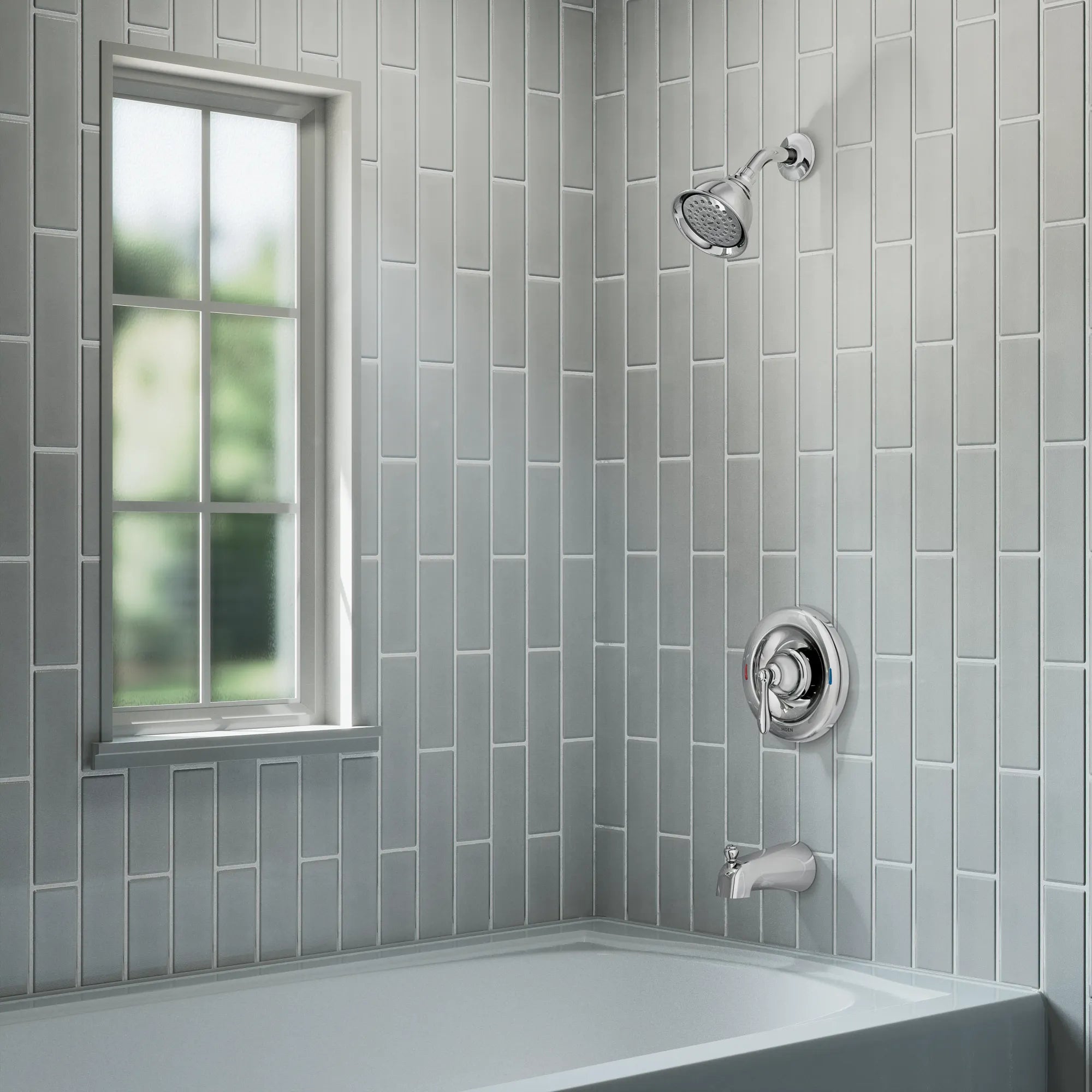 Caldwell Posi-Temp(R) Eco-Performance Tub and Shower Faucet - Image 2