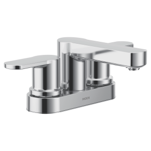 Laris Two-Handle Low Arc Bathroom Faucet