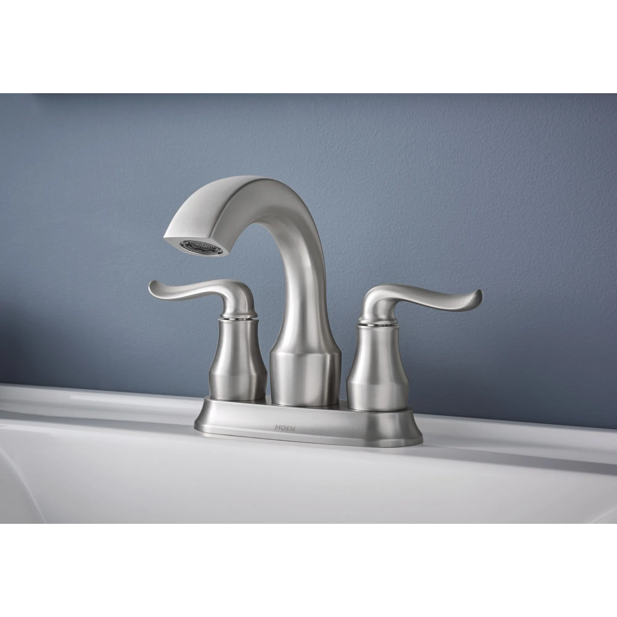 Hamden Two-Handle High Arc Bathroom Faucet - Image 8