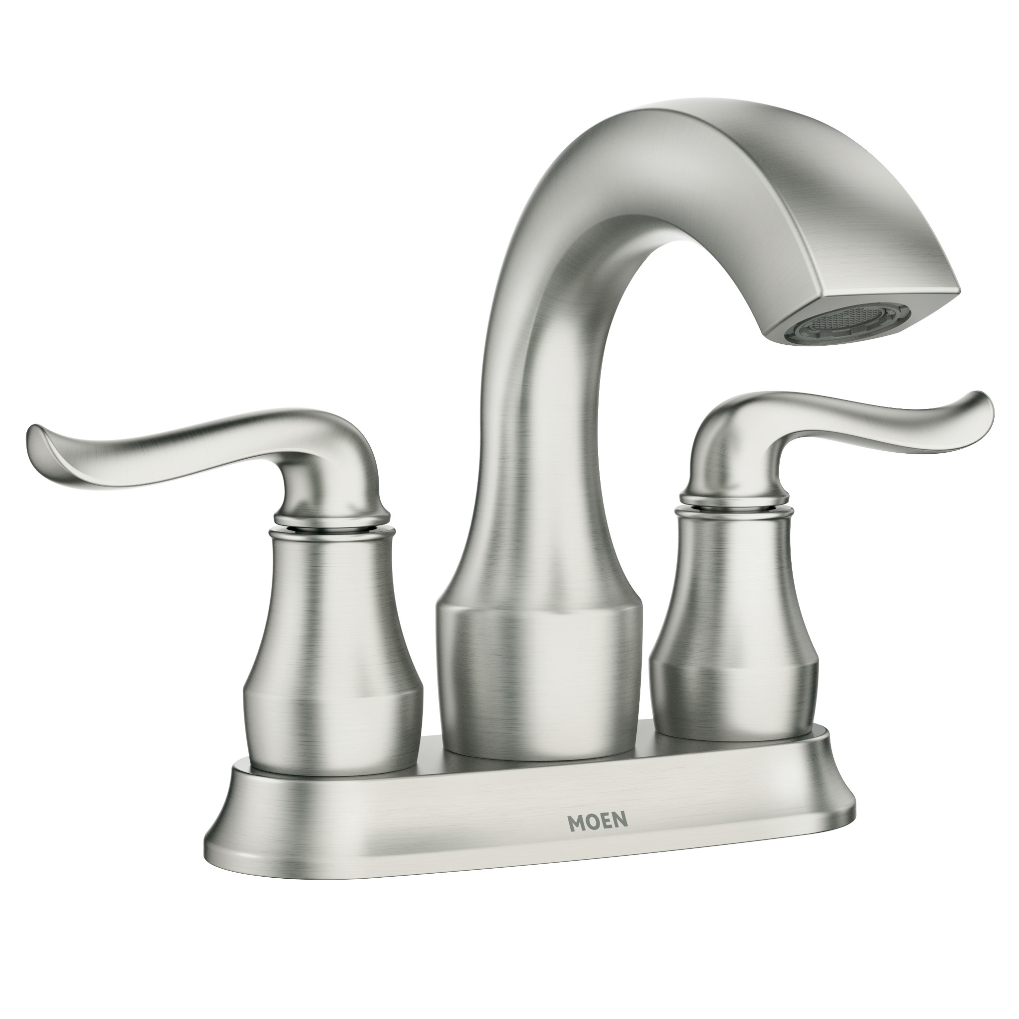 Hamden Two-Handle High Arc Bathroom Faucet