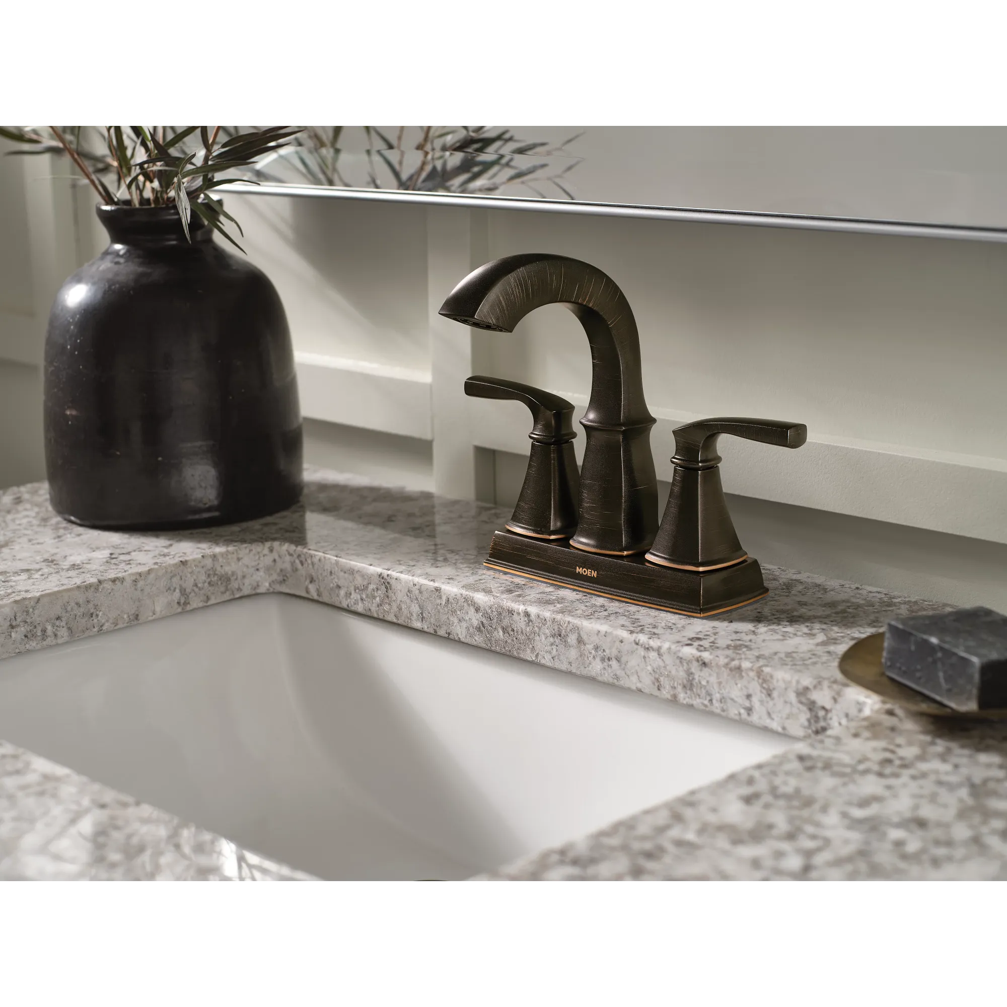 Finney Two-Handle High Arc Bathroom Faucet - Image 2