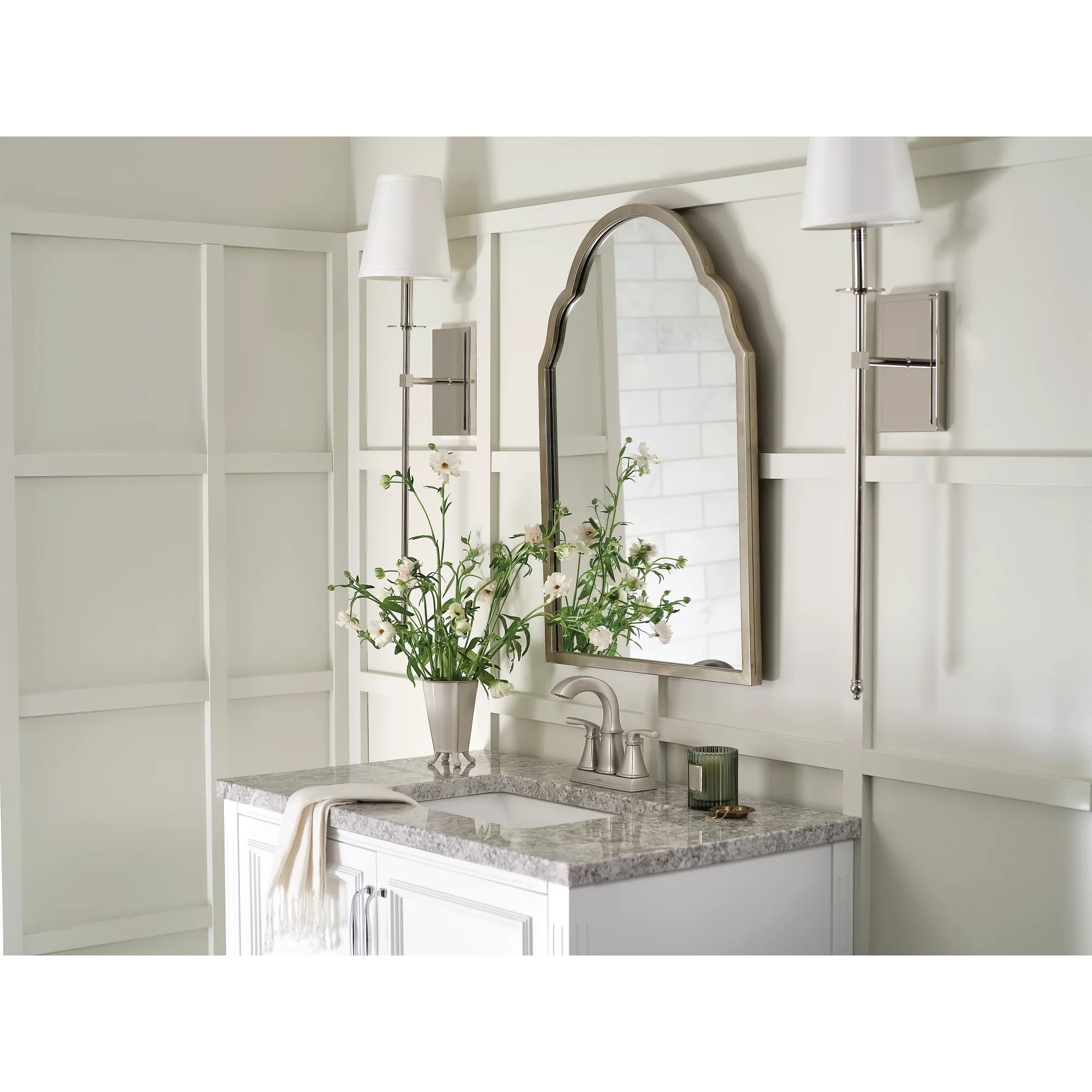 Finney Two-Handle High Arc Bathroom Faucet - Image 7