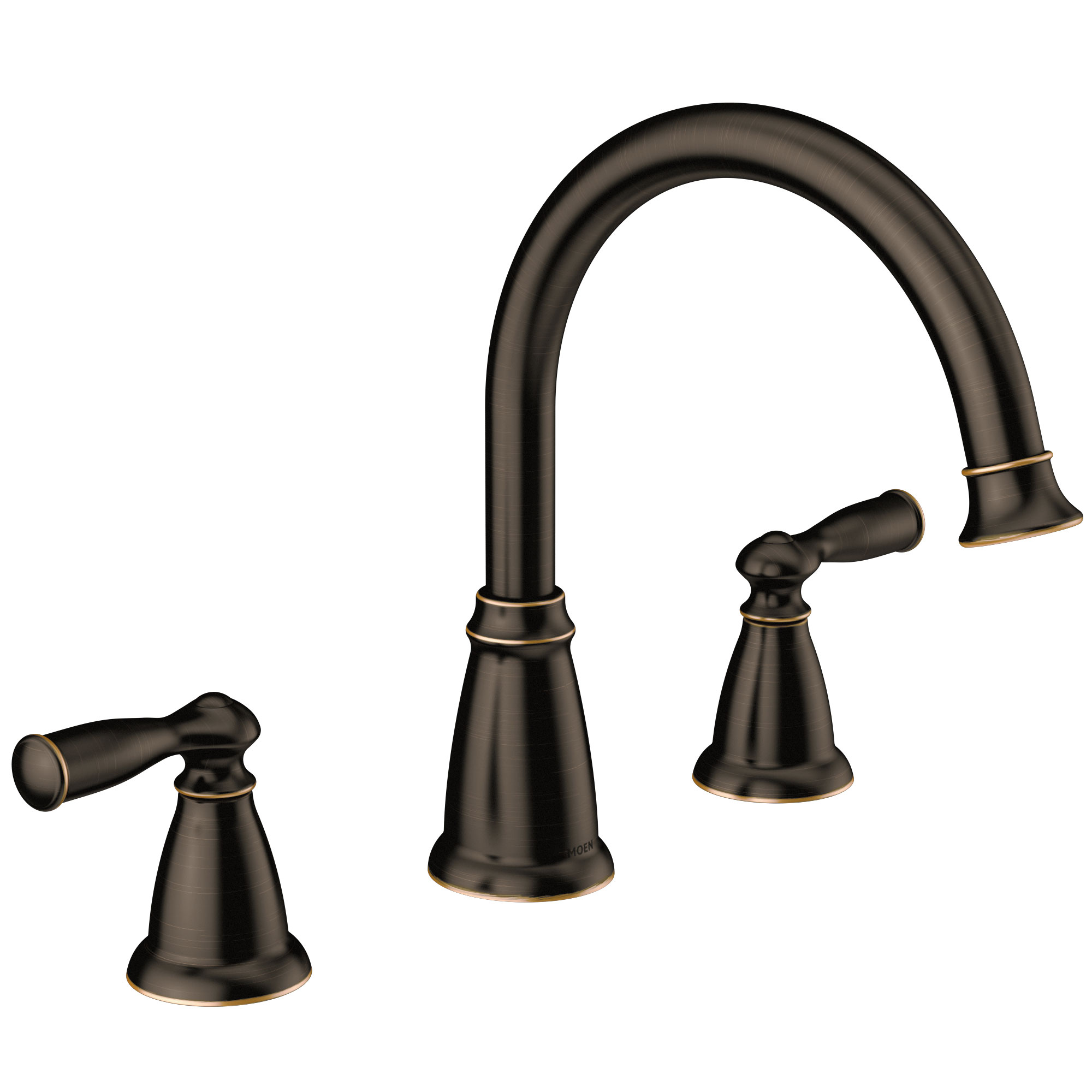 Banbury Two-Handle High Arc Roman Tub Faucet - Image 4