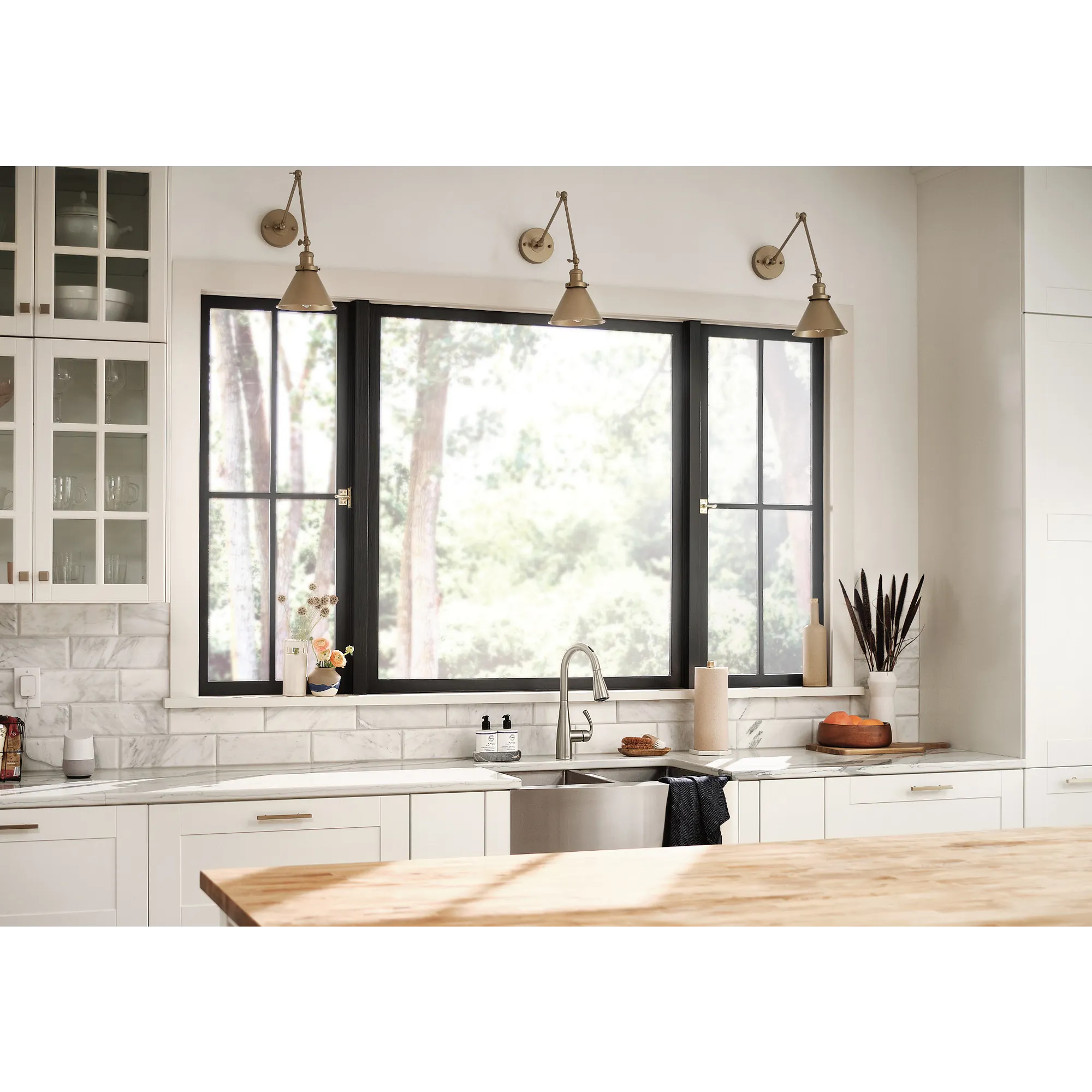 Essie Smart Faucet Voice Control One-Handle High Arc Pulldown Kitchen Faucet - Image 7
