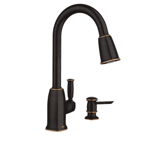 Wellsley One-Handle High Arc Pulldown Kitchen Faucet