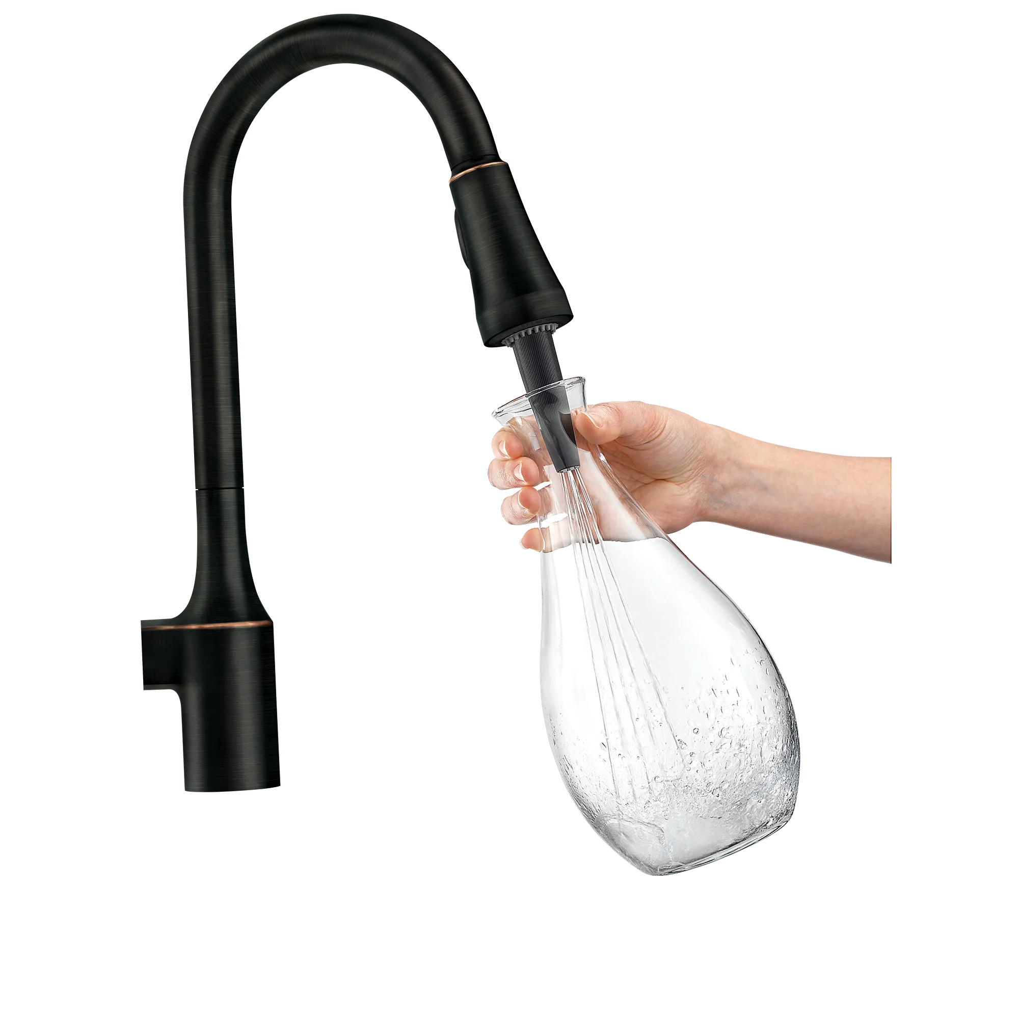 Milton One-Handle High Arc Pulldown Kitchen Faucet - Image 10
