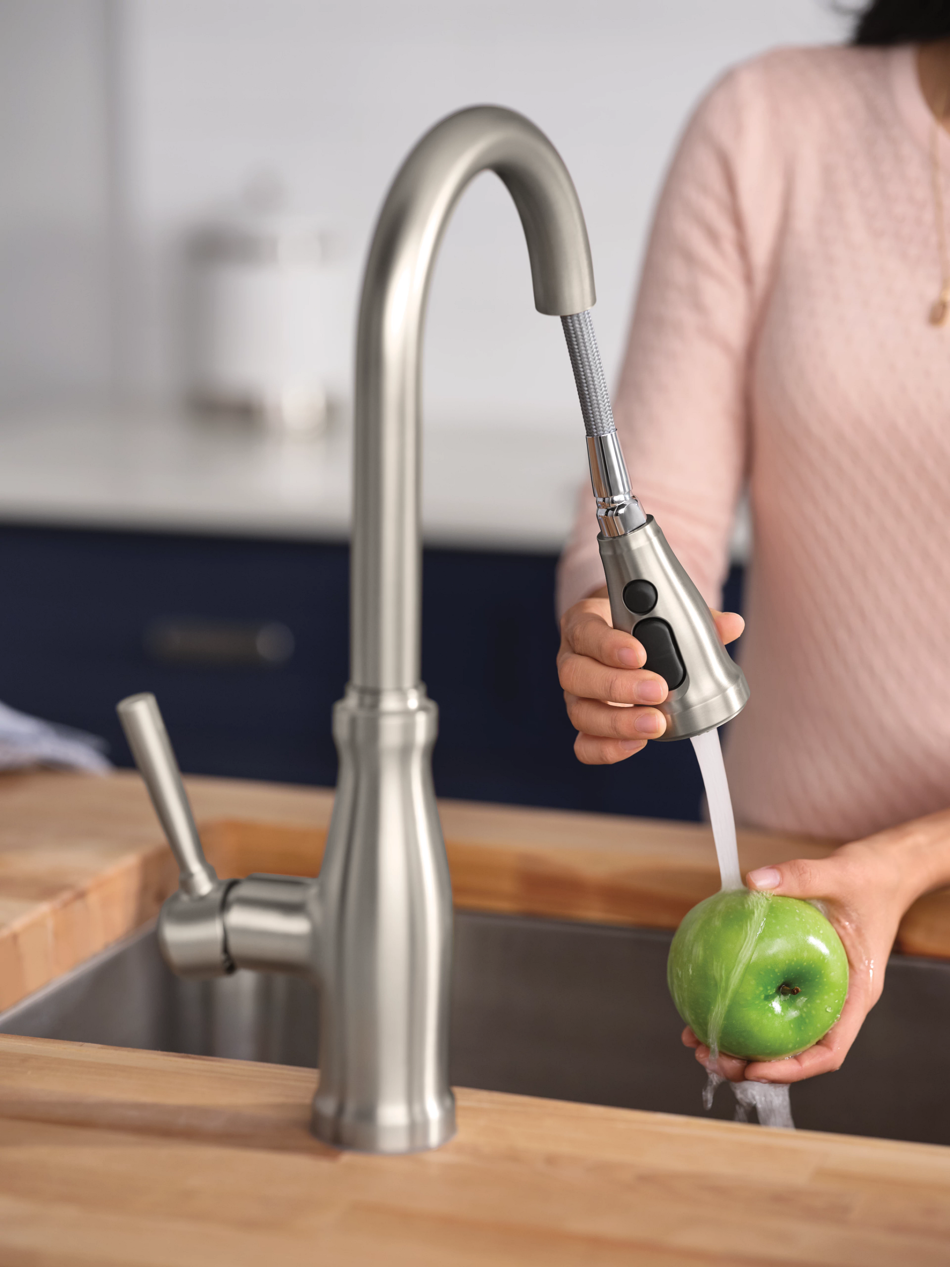 Stableton One-handle High Arc Pulldown Kitchen Faucet - Image 7