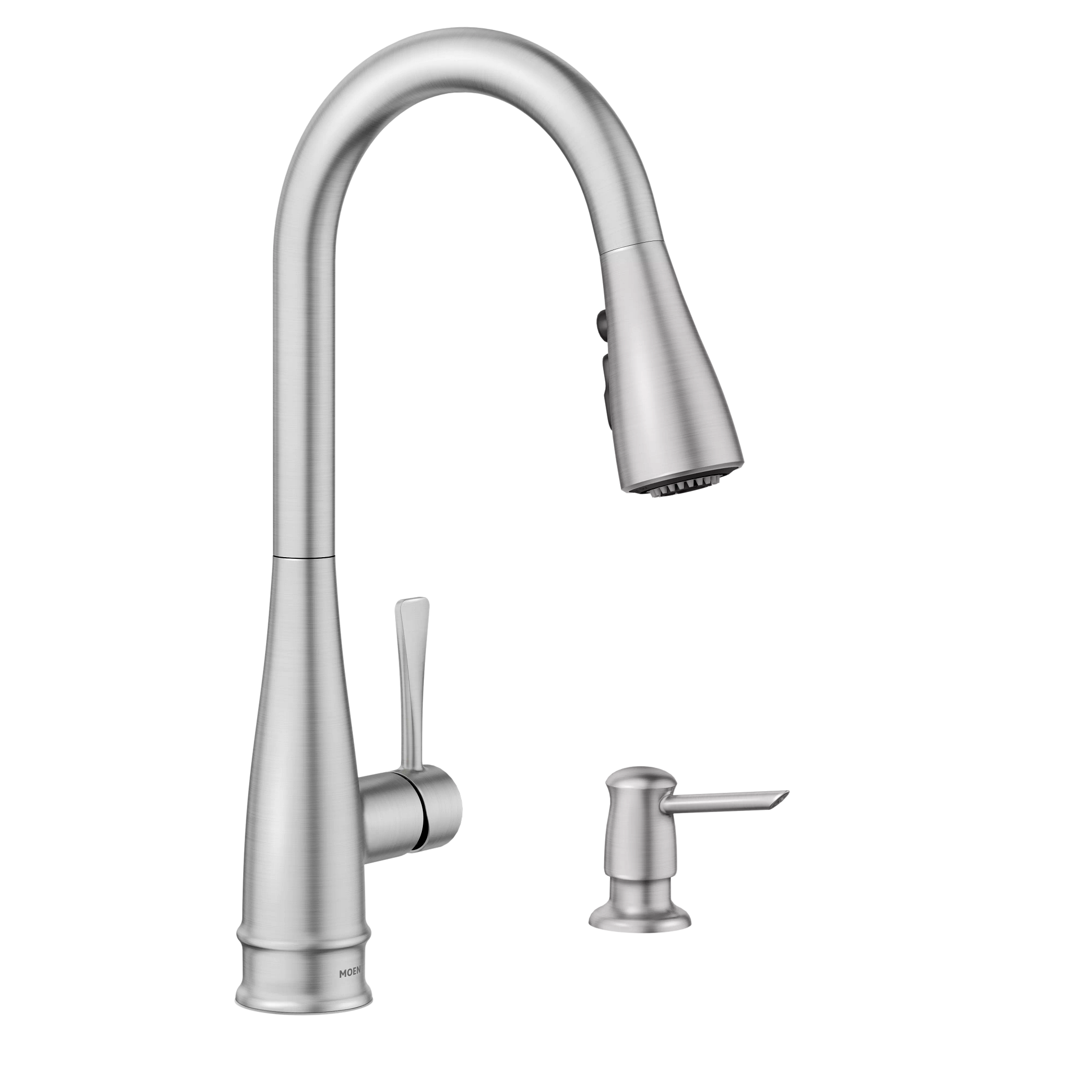 Birchfield One-Handle High Arc Pulldown Kitchen Faucet