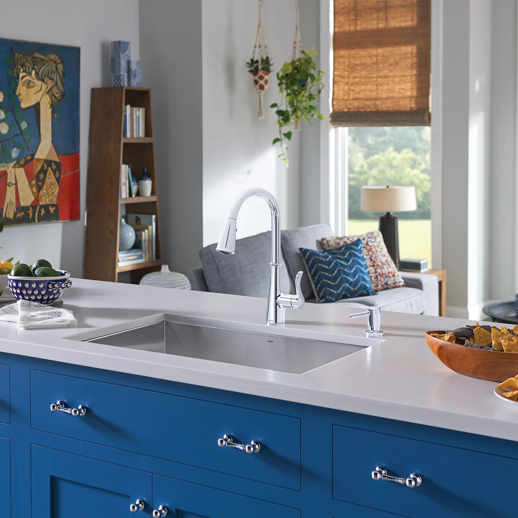 Hadley One-Handle Pulldown Kitchen Faucet - Image 8