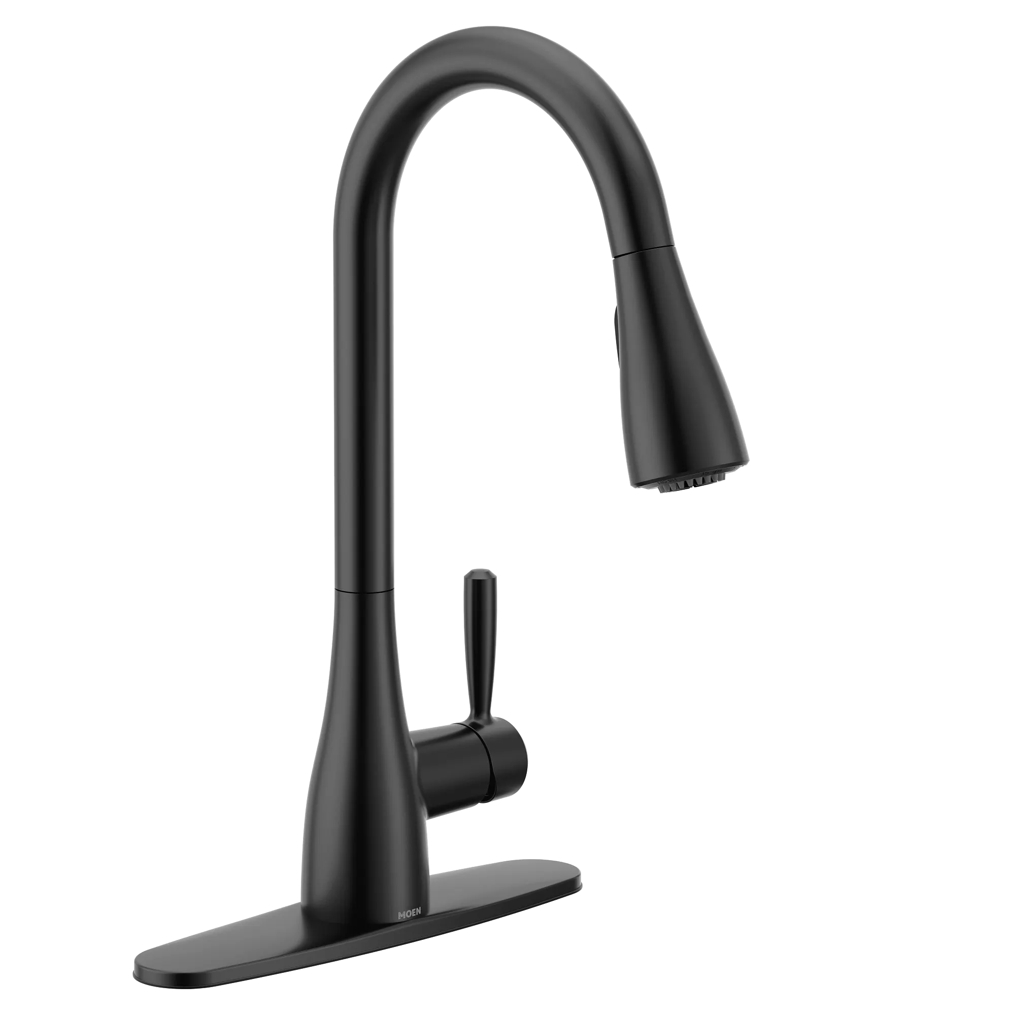 Doherty One-Handle High Arc Pulldown Kitchen Faucet - Image 6