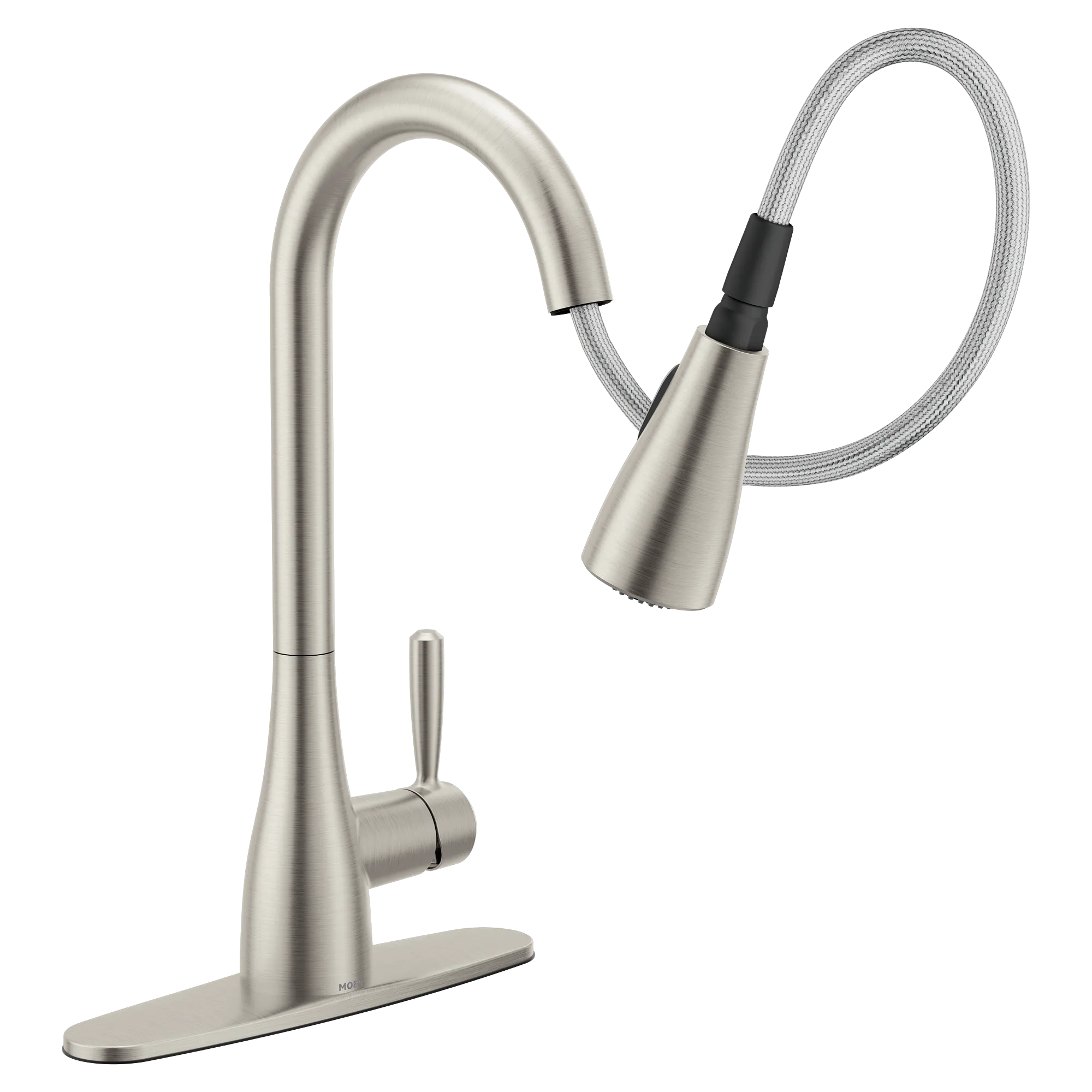 Doherty One-Handle High Arc Pulldown Kitchen Faucet - Image 26