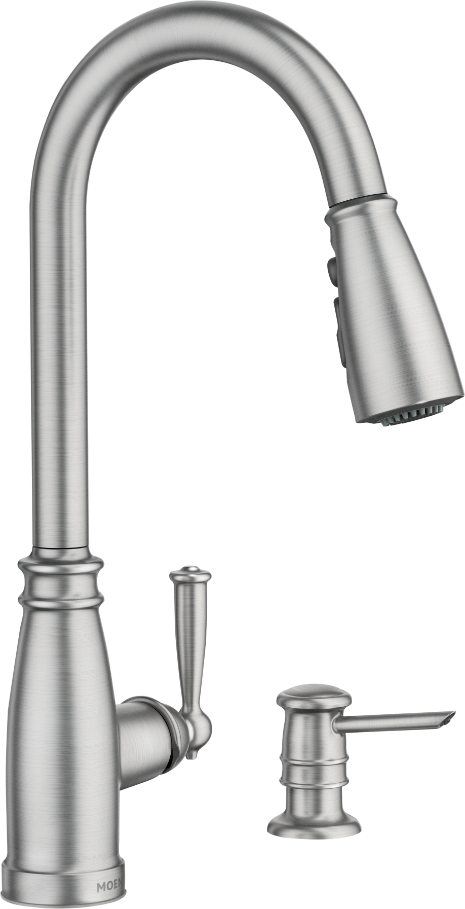 Morado One-Handle High Arc Pulldown Kitchen Faucet - Image 7